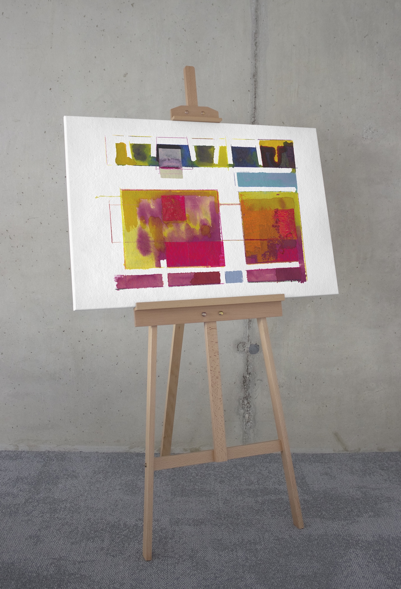 Komar Leinwandbild »Conveyor Belt - Größe 60 x 90 cm«, Natur, (1 St.), Keilrahmenbild mi Echtholzrahmen
