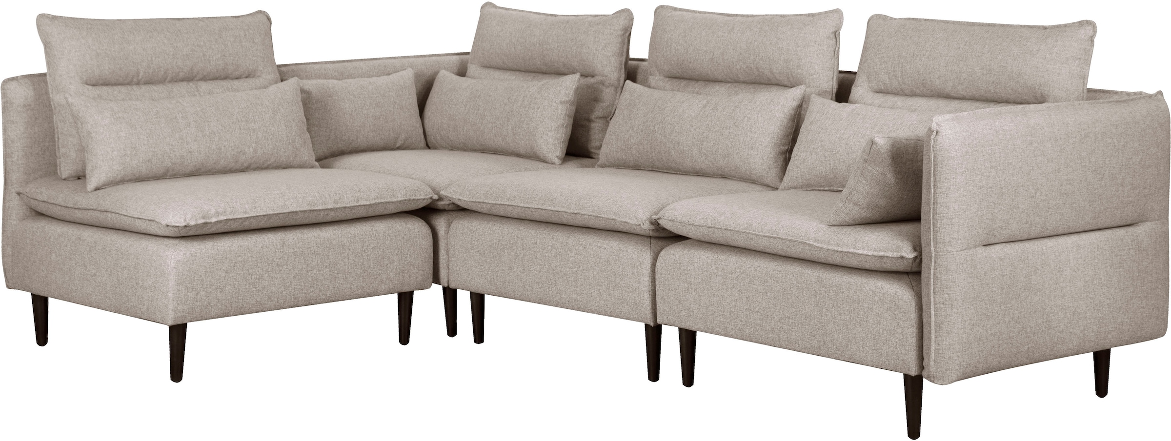 andas Ecksofa »ALVIK L-Form«, zusammengesetzt aus Modulen, erweiterbar mit Modulen der Serie