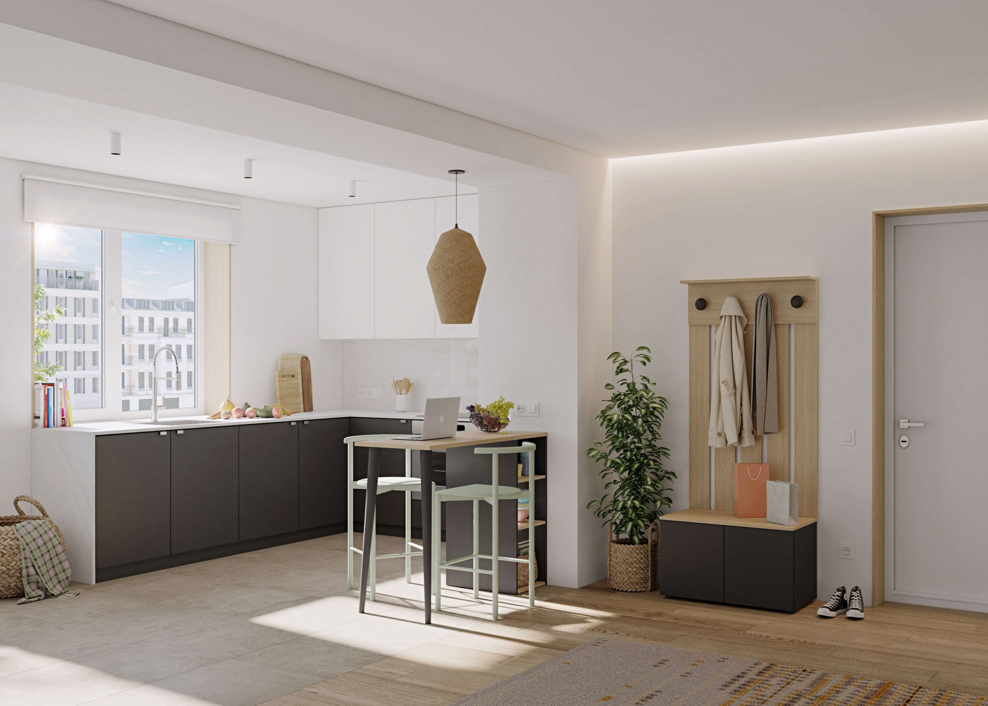 TemaHome Tresentisch »BACO Bartisch, Stehtisch, Breite 119 cm,«, mit offene günstig online kaufen