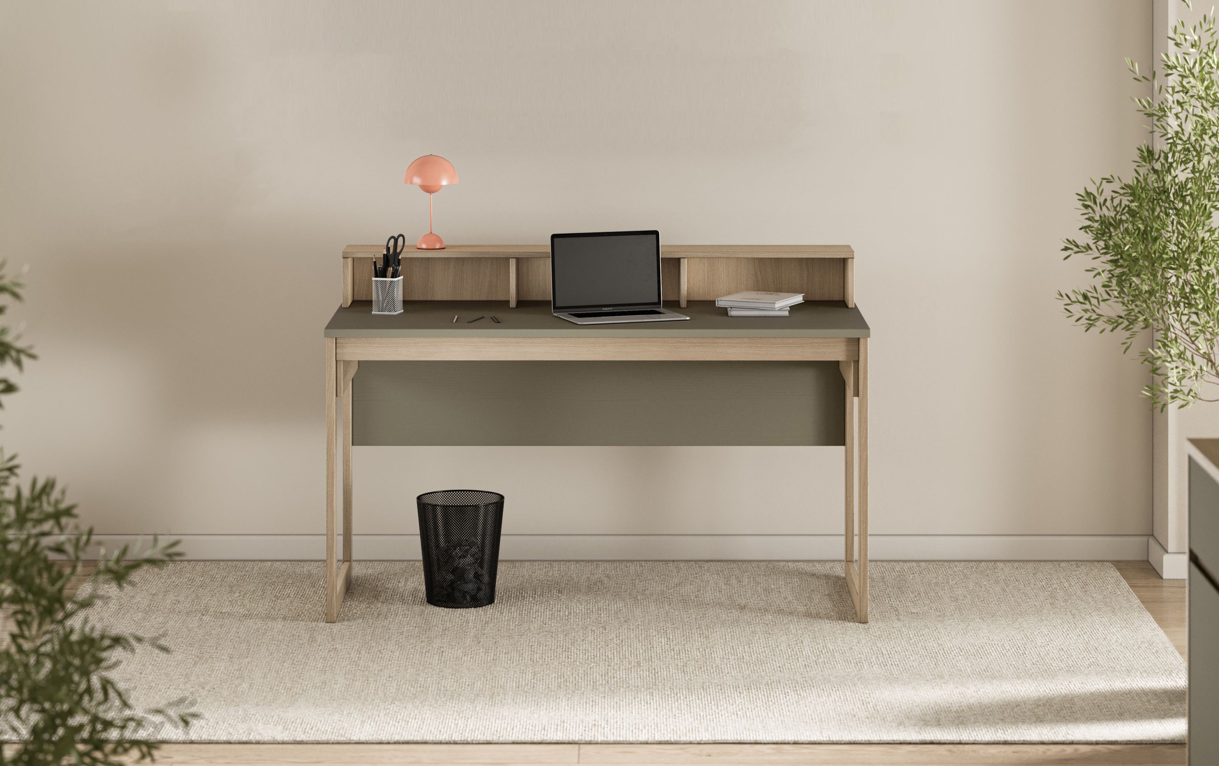 Home affaire Schreibtisch »Stranda, Arbeitstisch im Skandi Style, Bürotisch günstig online kaufen