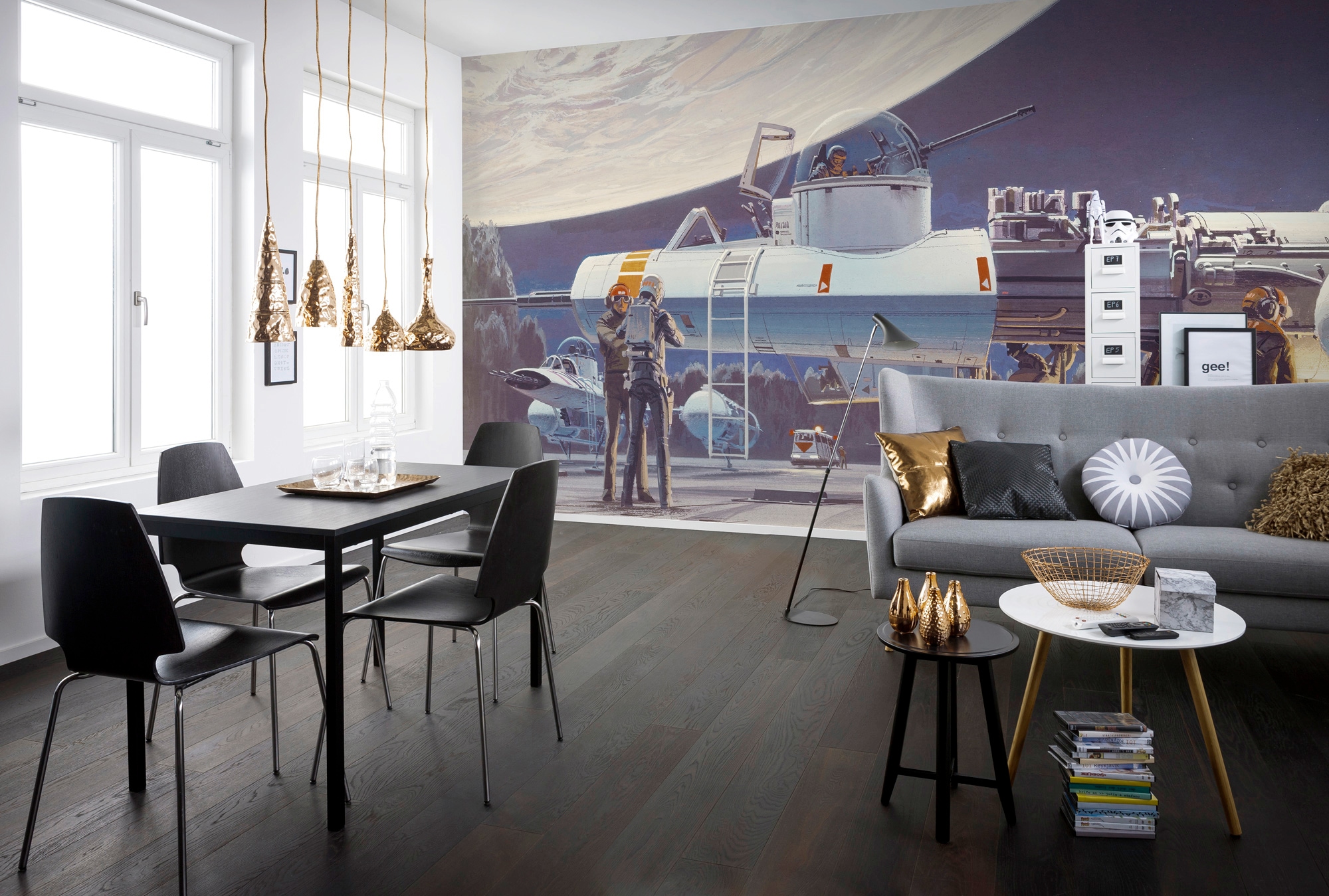 Komar Vliestapete bedruckt glatt Kinderzimmer