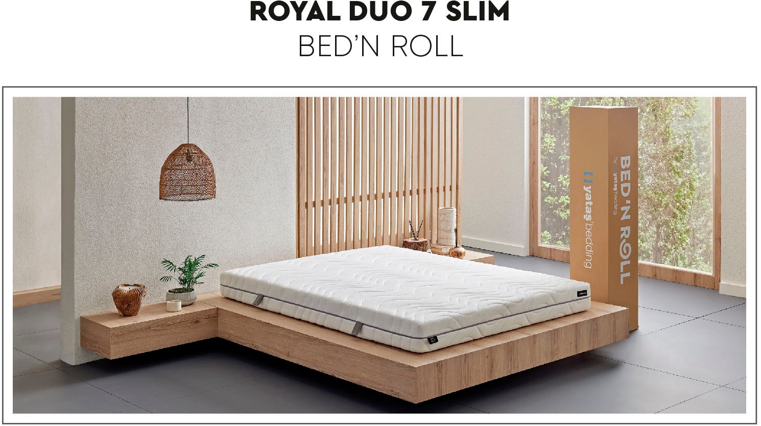 Yatas Bedding Taschenfederkernmatratze »Royal Duo 7 Slim, Matratze 90x200, 140x200 cm & weitere Größen«, 18 cm hoch, Raumgewicht: 28 kg/m³, 434 Federn, (1 St., 1-tlg.), 7-Zonen, H2 / H3, Wendematratze, ergonomisch, atmungsaktiv