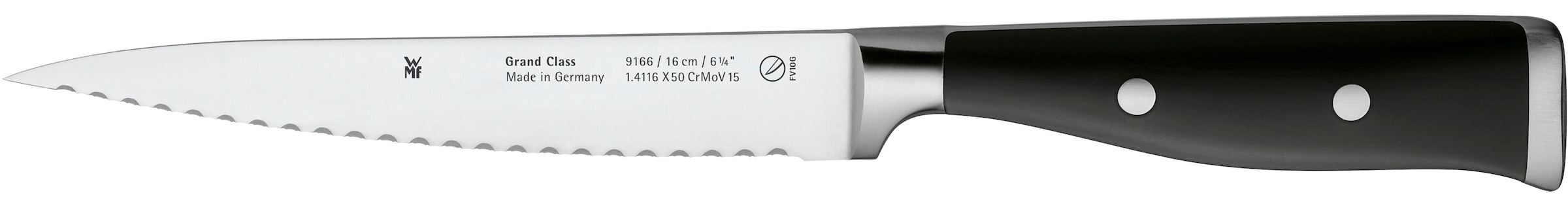 WMF Kochmesser »Grand Class«, (1 tlg.), 16 cm, langanhaltende Schärfe, hand günstig online kaufen