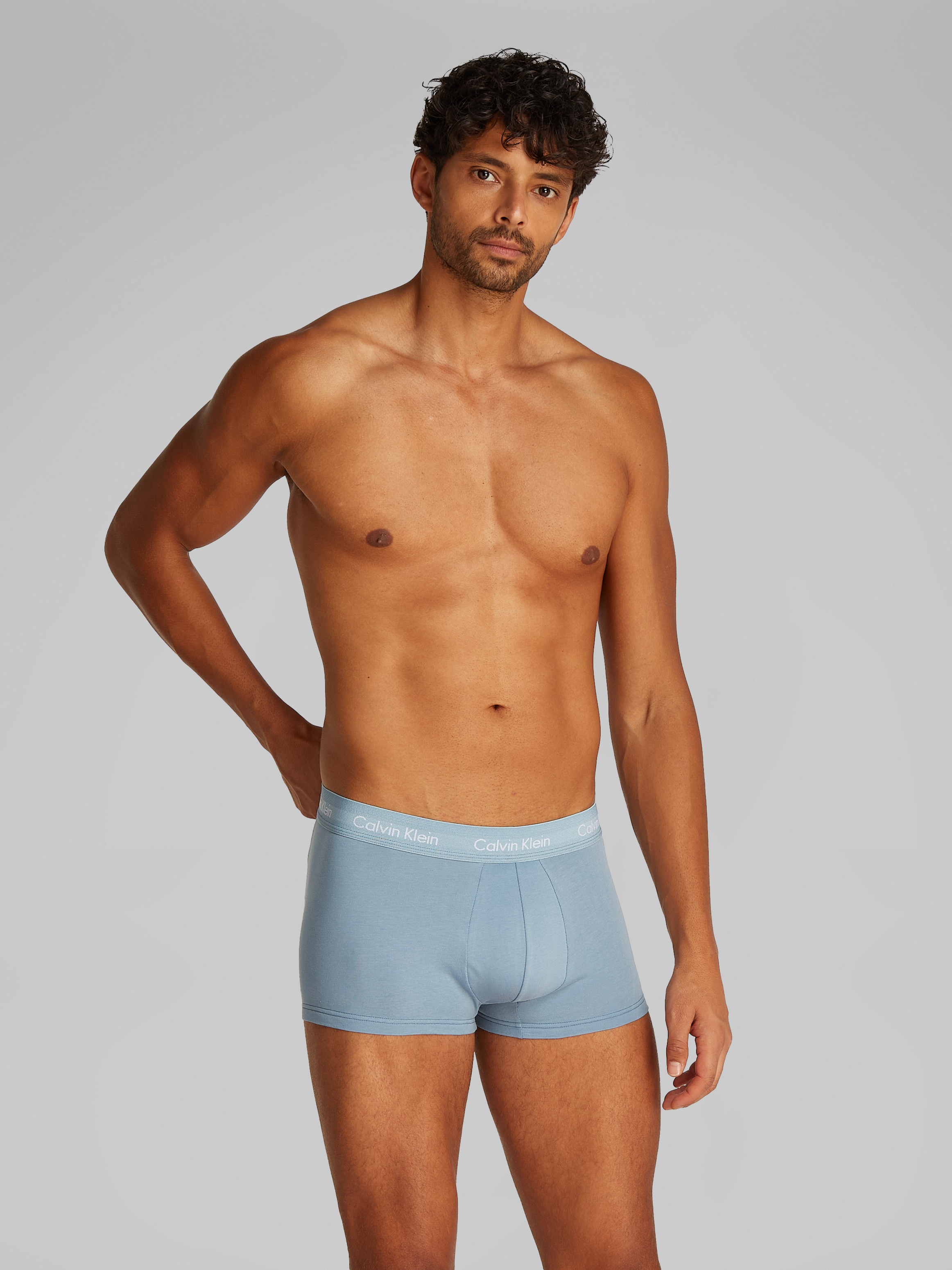 Calvin Klein Underwear Trunk »LOW RISE TRUNK 3PK«, (Packung, 3 St., 3er-Pack), mit Logoschriftzügen
