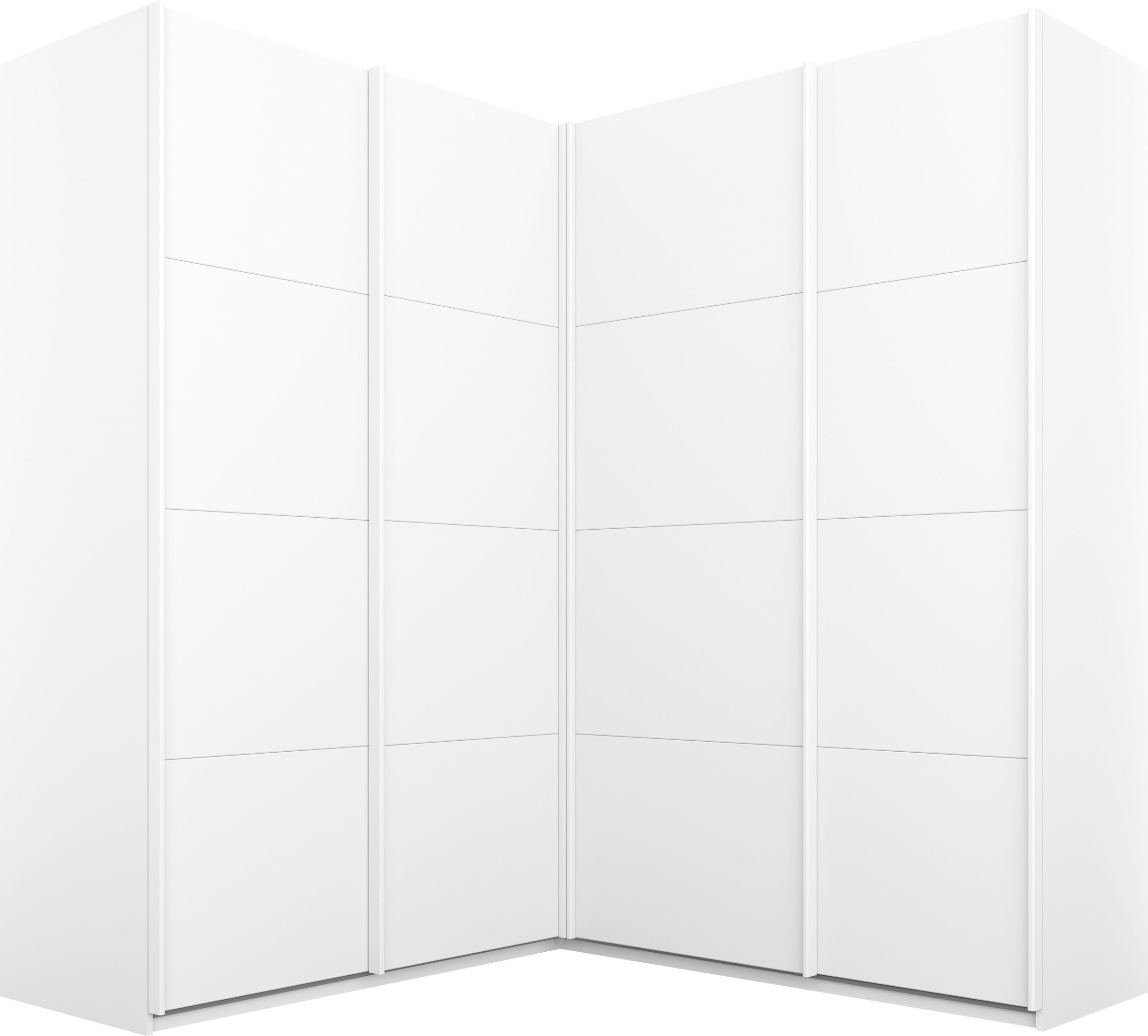 rauch Schwebetürenschrank "Quadra" Eckschrank inkl. Türendämpfer und Schubl günstig online kaufen