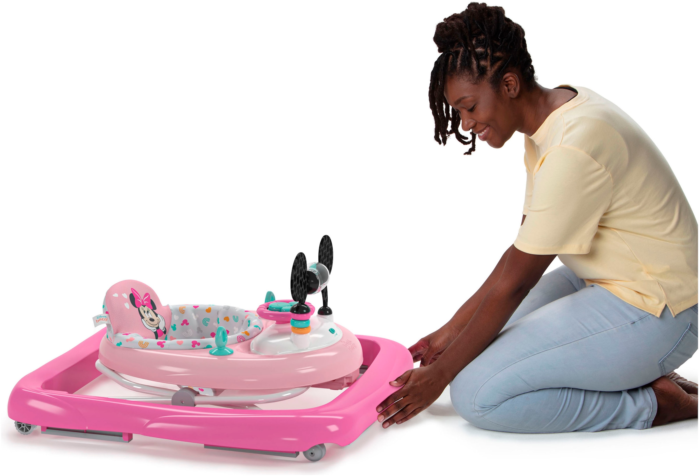 Bright Starts Lauflernhilfe MINNIE MOUSE Tiny Trek Walker Forever Besties 2 in 1 Walker mit Licht und Sound im Online Shop bestellen QUELLE