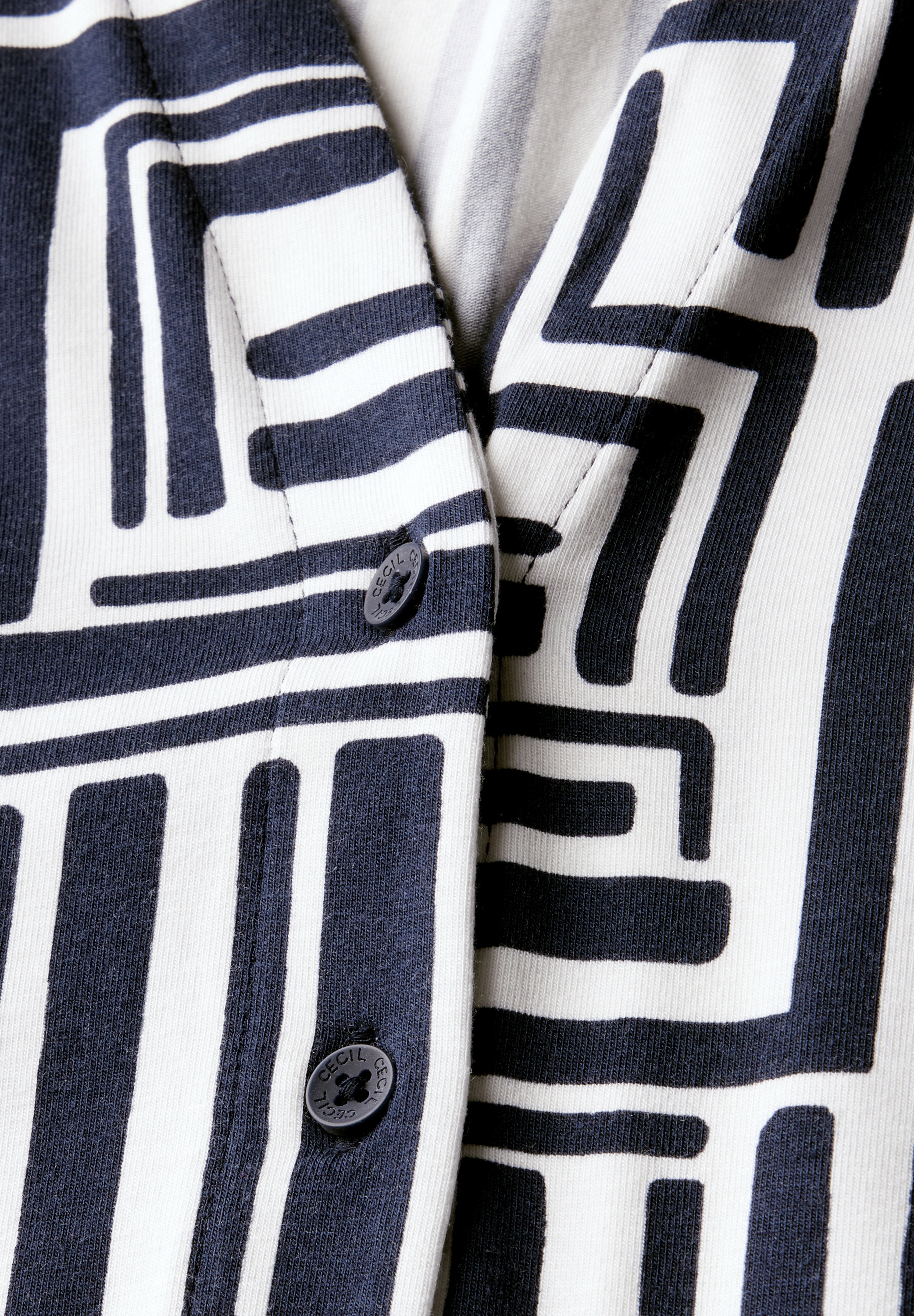 Cecil Blusenshirt, mit All-Over Print