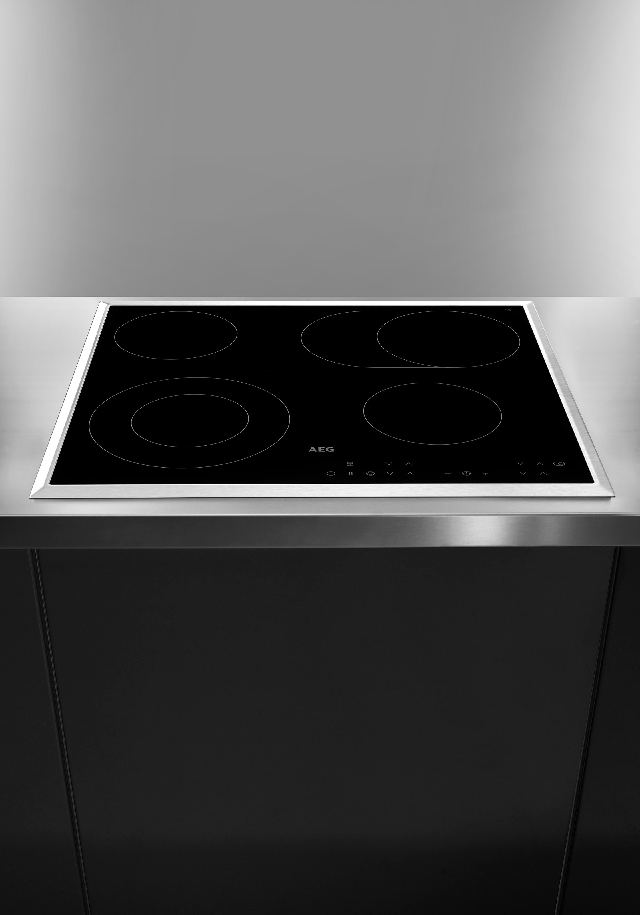 AEG Elektro-Kochfeld »HK634060XB«, mit Bräterzone günstig online kaufen