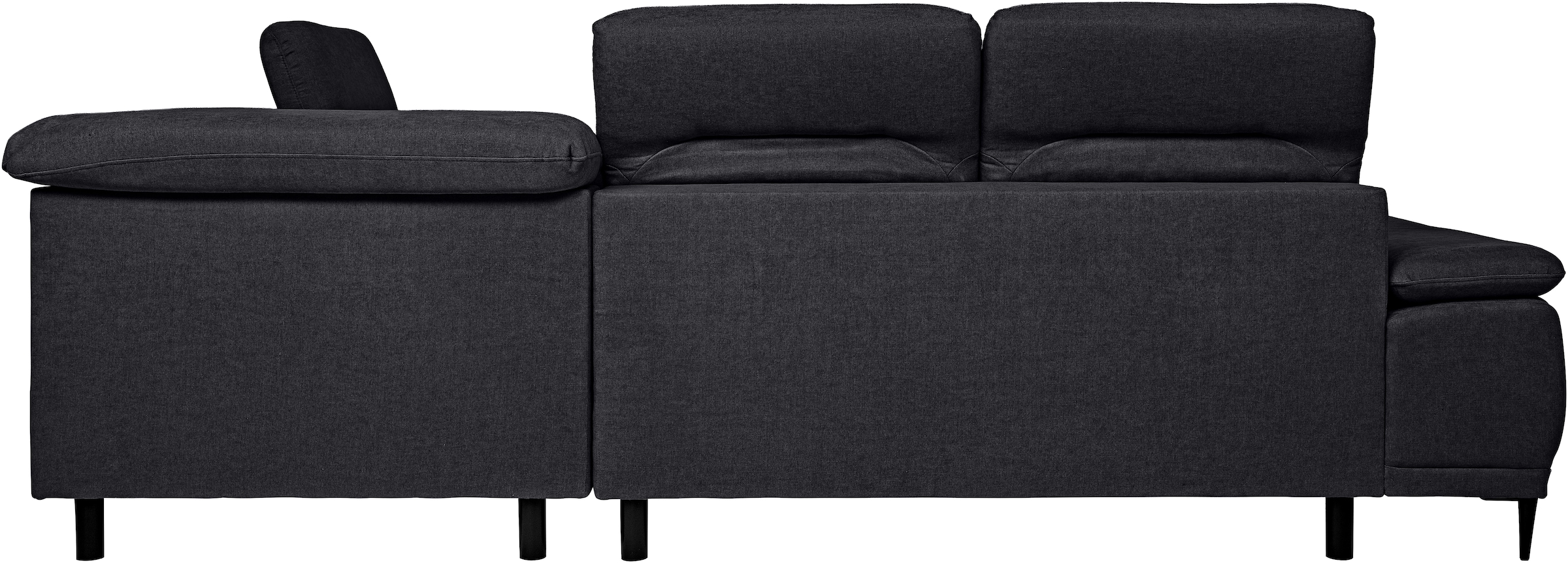 WERK2 Ecksofa »Memo Focus-L, elektrisch erweiterbare Sitztiefe um ca. 30 cm, L-Form« Komfort nach Maß: Ausziehbare Sitztiefe, verstellbare Kopfteile & Füße