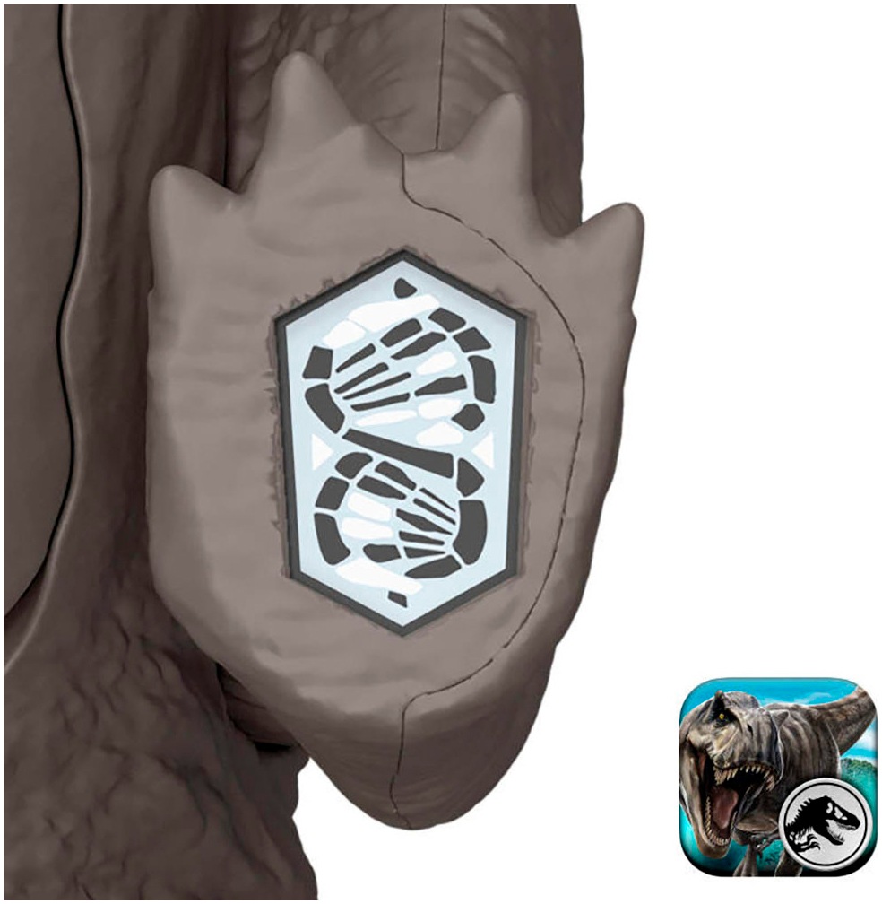 Mattel® Actionfigur »Jurassic World, Rebirth, Wild Roar, Nasutoceratops«