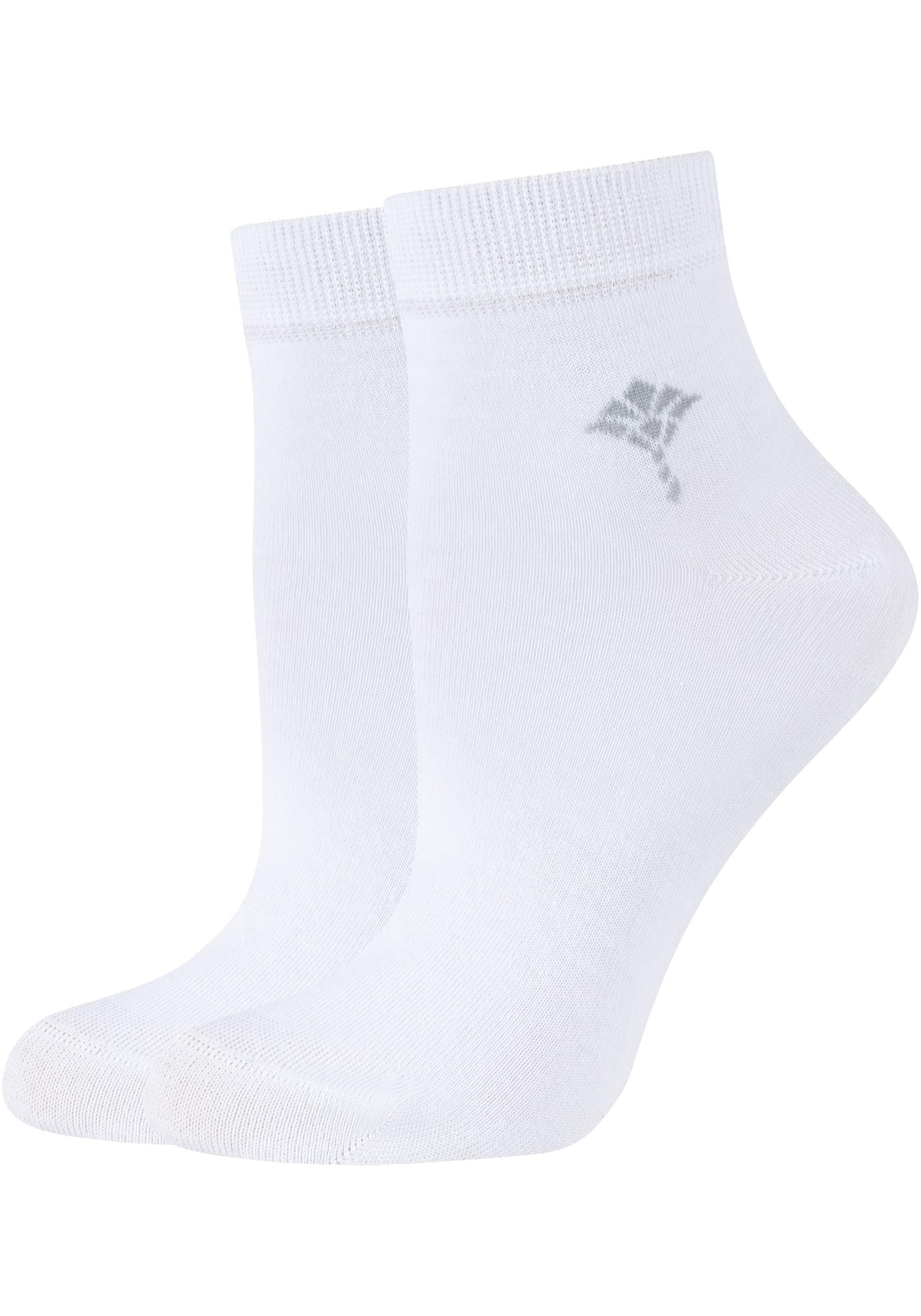 JOOP! Kurzsocken »for your daily glam«, (4 Paar), mit weichem Fußbett