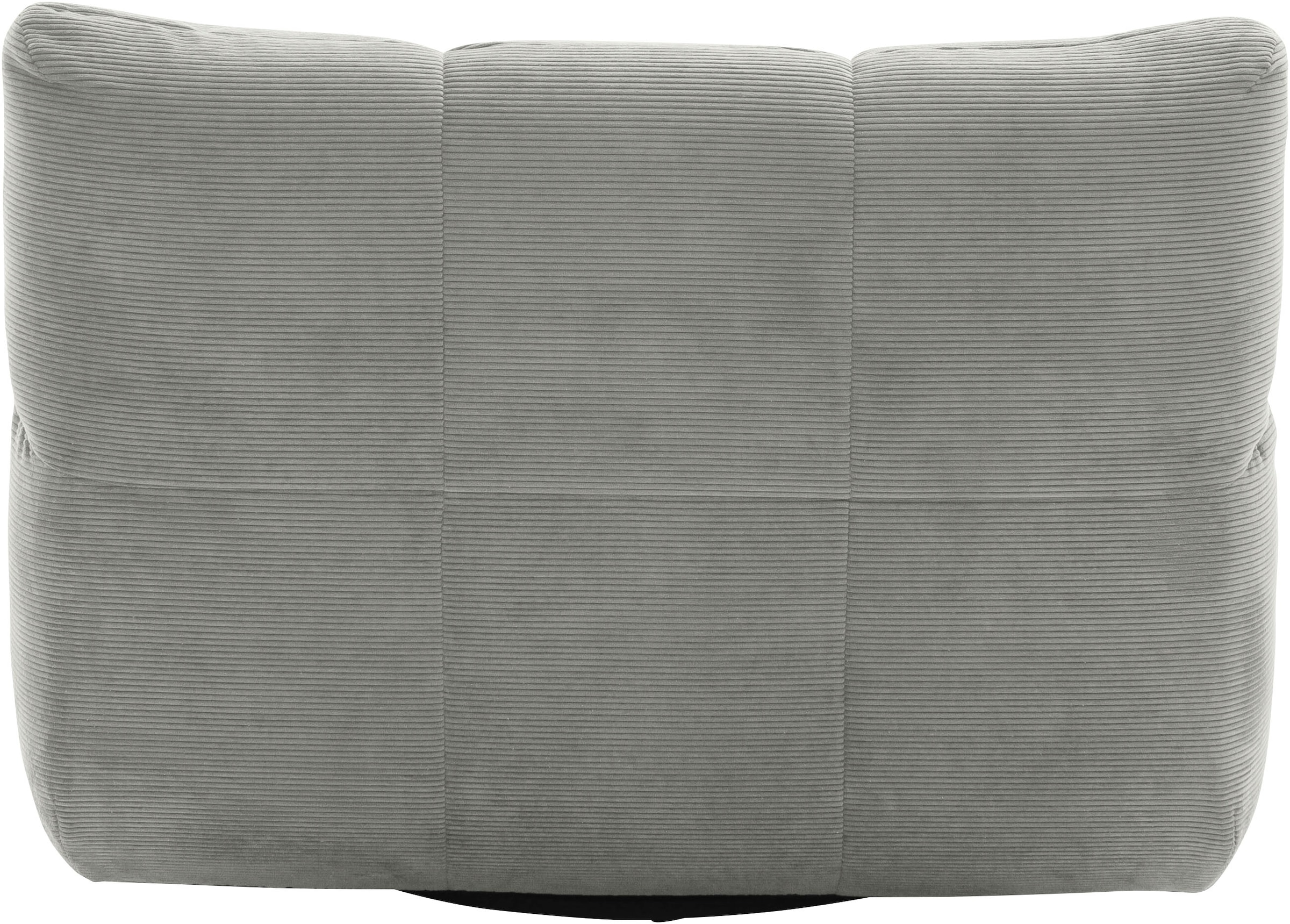 Home affaire 1,5-Sitzer »Graceland, 360° drehbarer Sessel, Breite 107cm« mit eleganter Steppung, Rundumbezug & weicher Polsterung