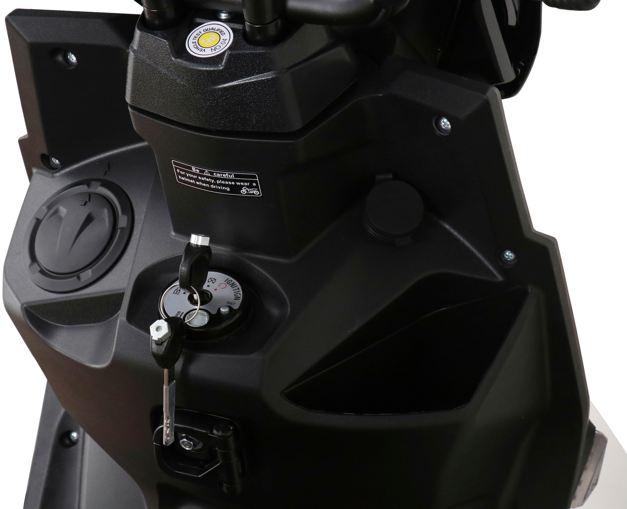 GT UNION Motorroller »Cross 2.0 25«, 49,6 cm³, 25 km/h, Euro 5, 2,7 PS, Luftgekühlter Motor