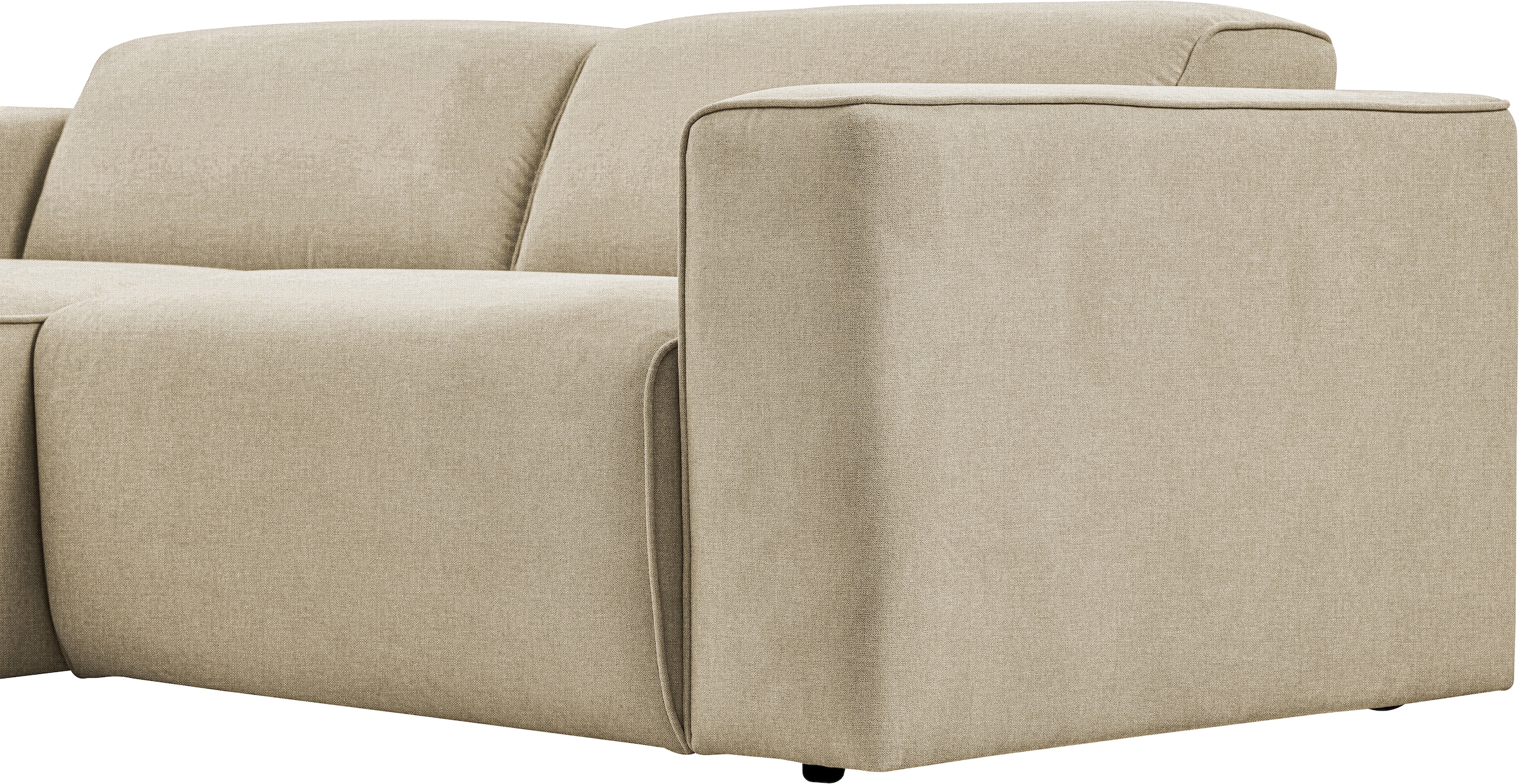 andas Ecksofa »Noord mit Kedernaht, Breite 234 cm«
