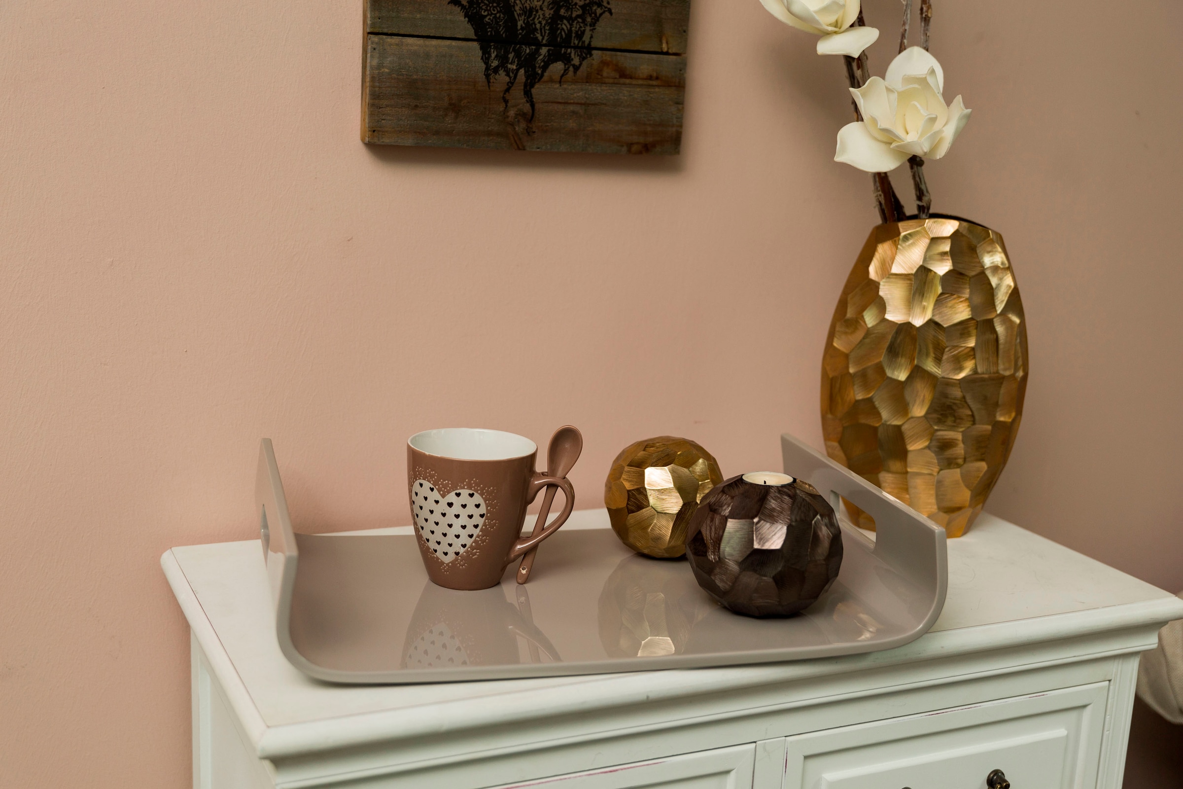 Myflair Möbel & Accessoires Tablett »Platon« Dekotablett, modernes Design