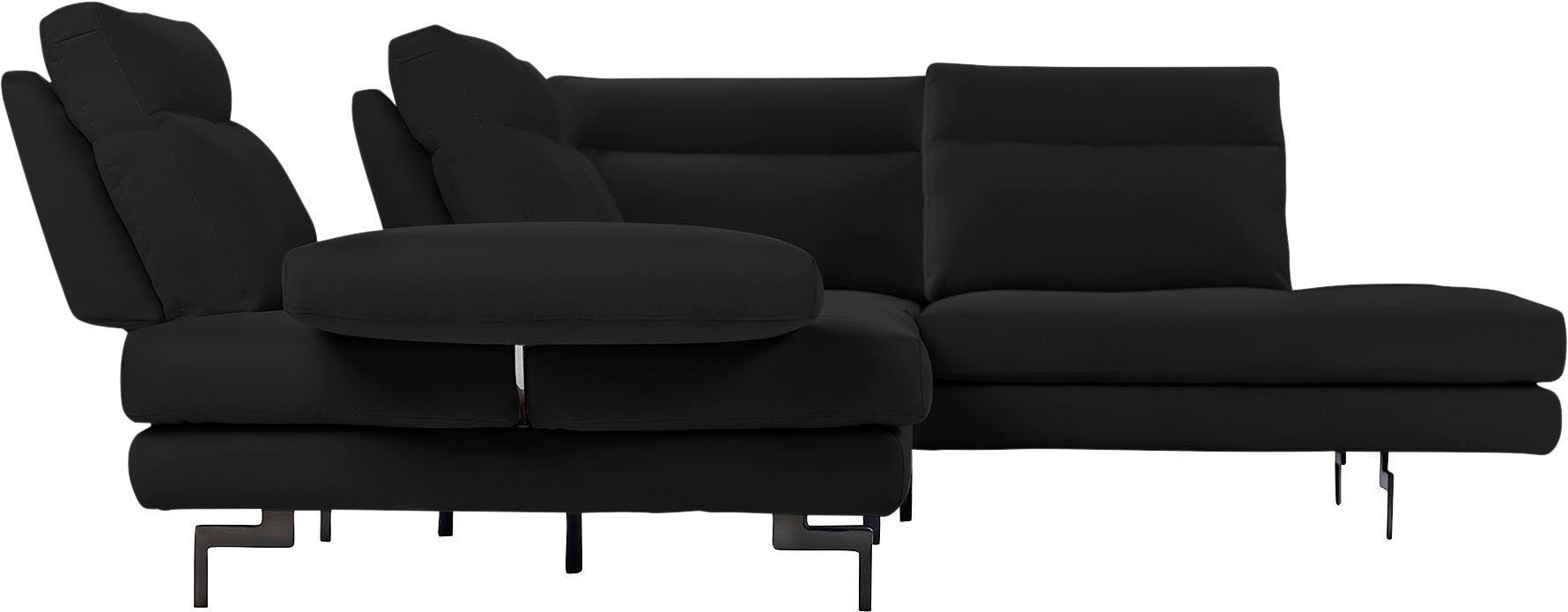 CALIA ITALIA Ecksofa »Toby Wing, L-Form, Designsofa mit sensationellem Sitz günstig online kaufen