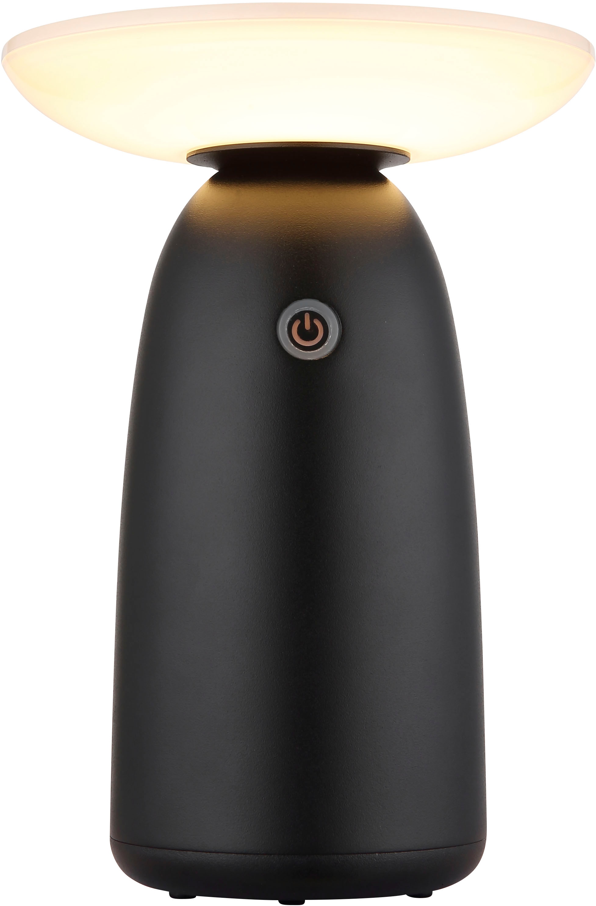 GLOBO LIGHTING LED Solarleuchte »SOLARLEUCHTE ALUMINIUM SCHWARZ MATT, 1XLED« LED-Modul 1 Stk. Warmweiß Solar Garten Terrasse Außenbeleuchtung Dekoleuchten