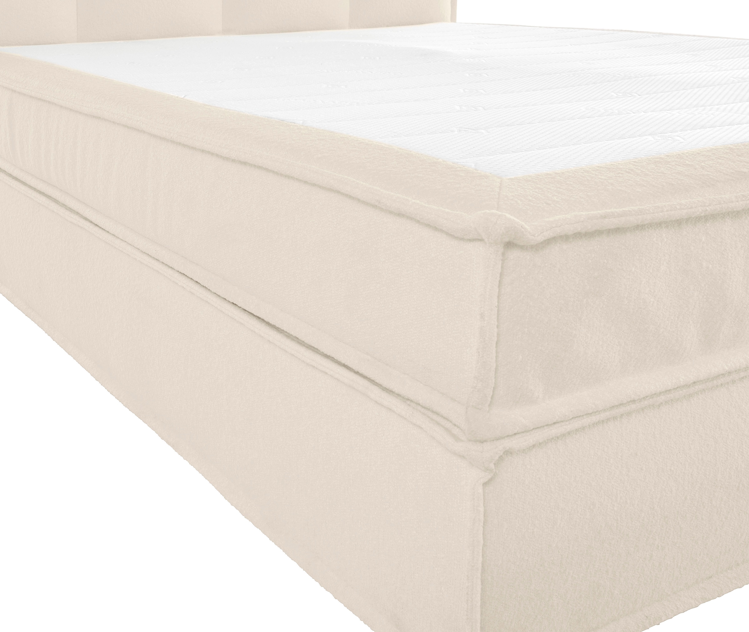 LeGer Home by Lena Gercke Boxspringbett »Addyson«, (Härtegrade H2, H3 und H4 wählbar), Boxspringbett inkl. Topper, 2 Matratzen