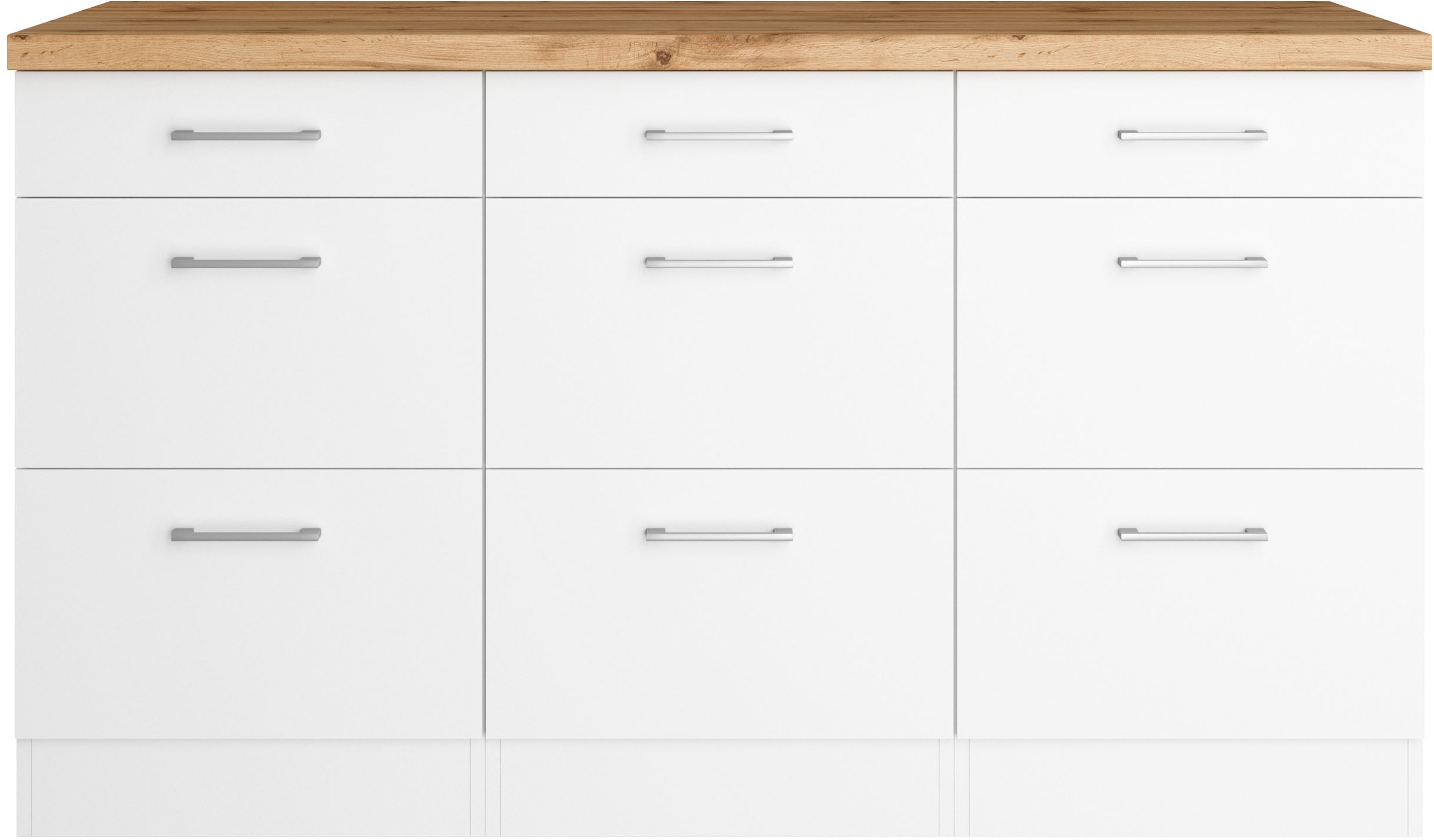 KOCHSTATION Unterschrank »KS-Milan«, HELD Möbel,Auszugschrank 150 cm, matte günstig online kaufen