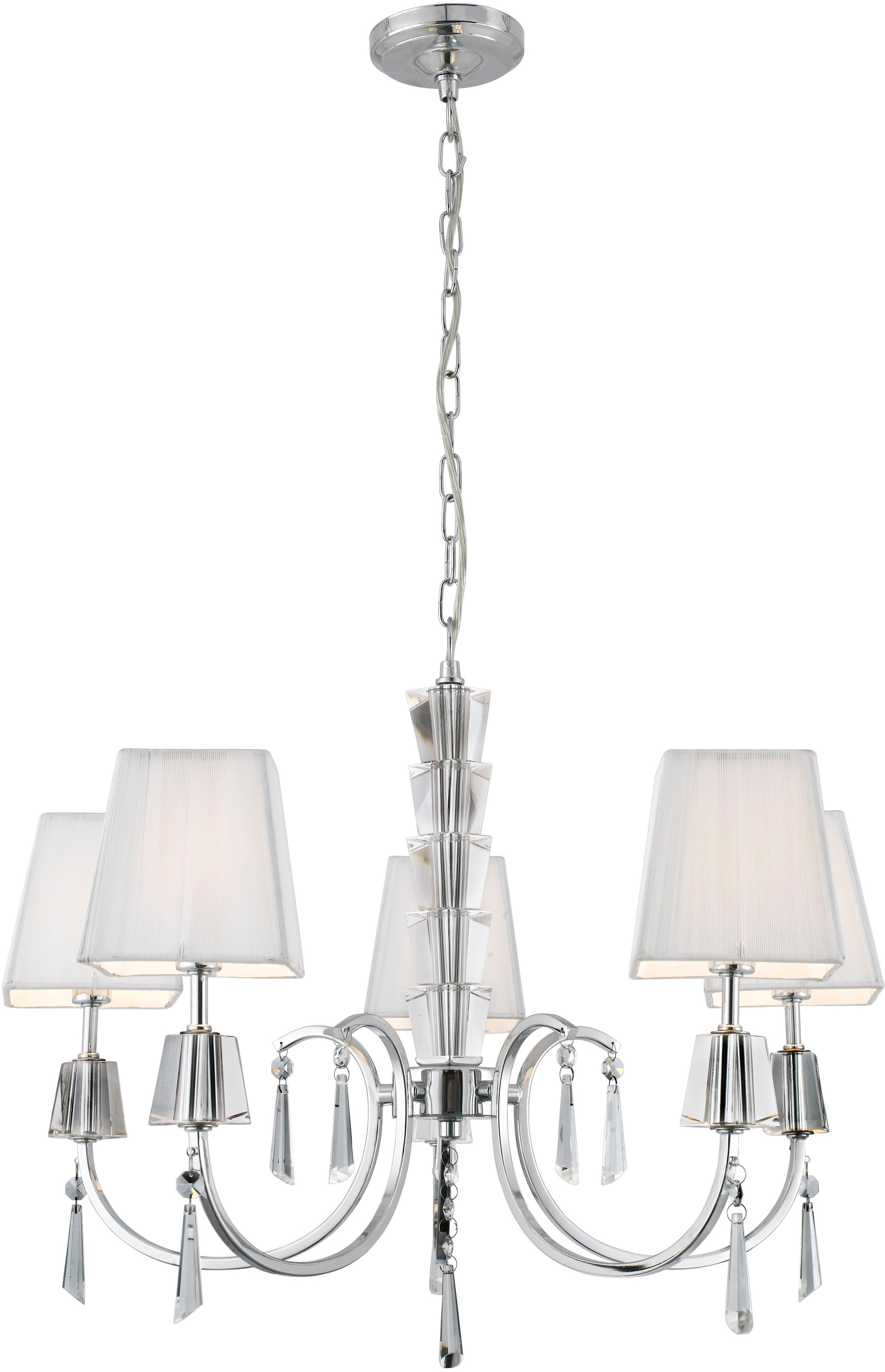 Searchlight Kronleuchter »Hängeleuchte Portico, 5-flammig« G9 1 Stk. Elegan günstig online kaufen