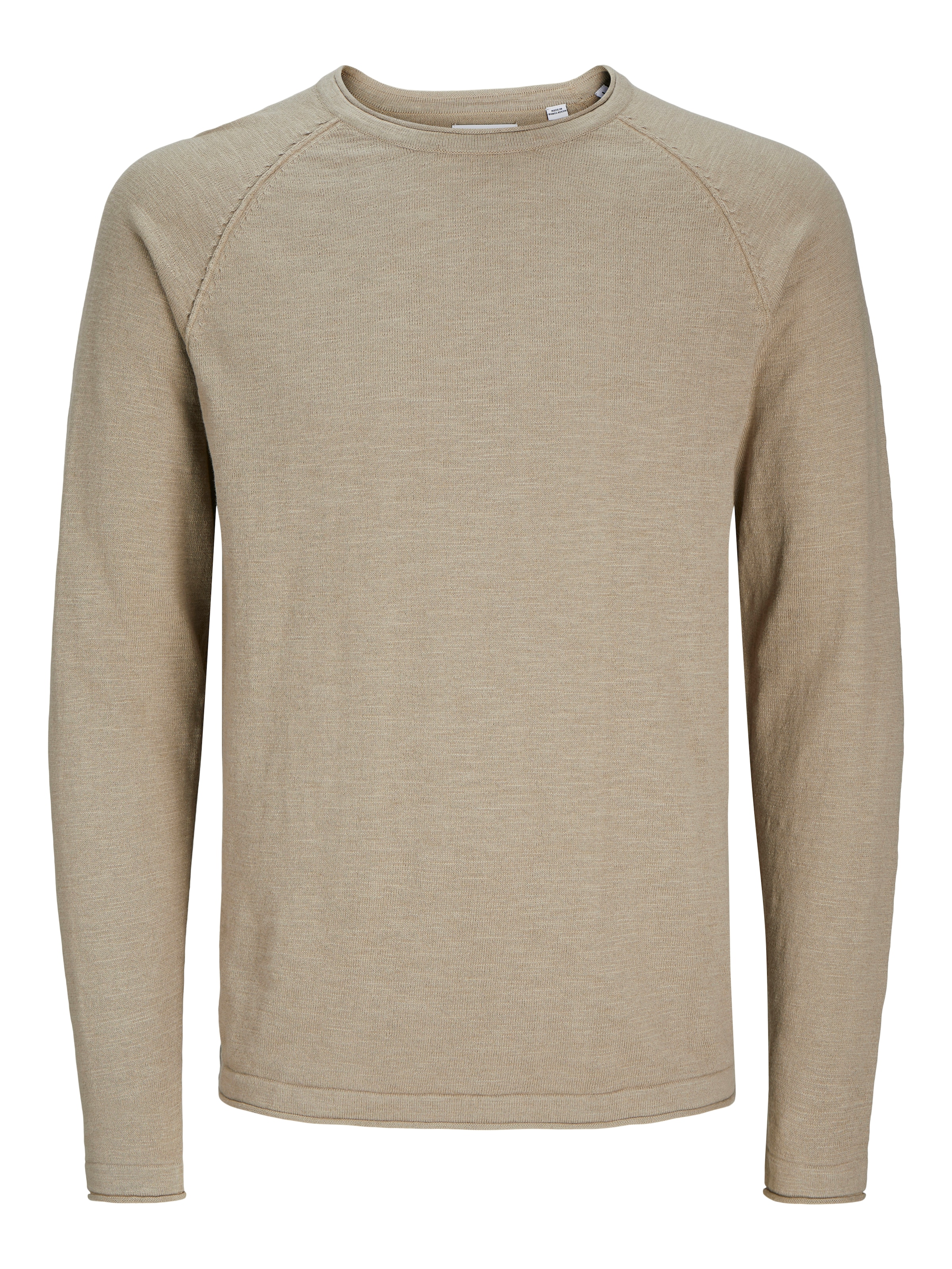 Jack & Jones Rundhalspullover »JJEBREEZE KNIT CREW NECK SN«, mit Rundhalsausschnitt