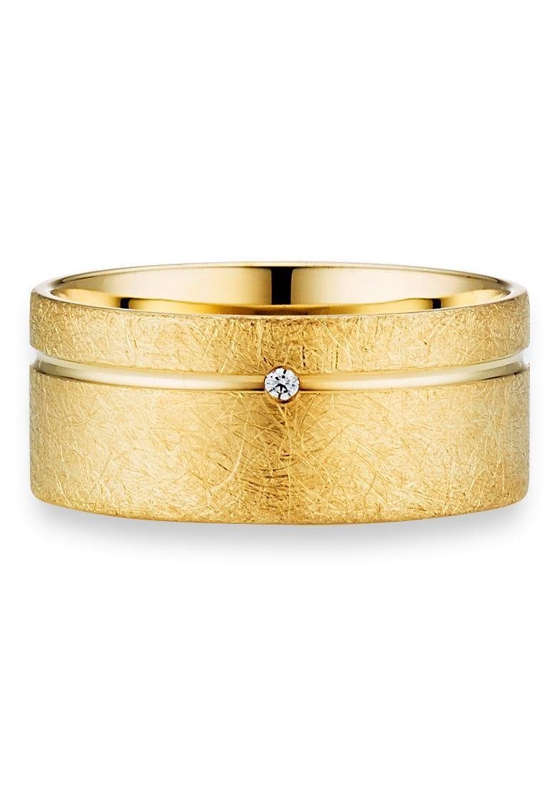 Phönix Trauring »Schmuck Geschenk Gold 333 Trauring Ehering LIEBE versch. Varianten«, Made in Germany, wahlweise mit oder ohne Brillant