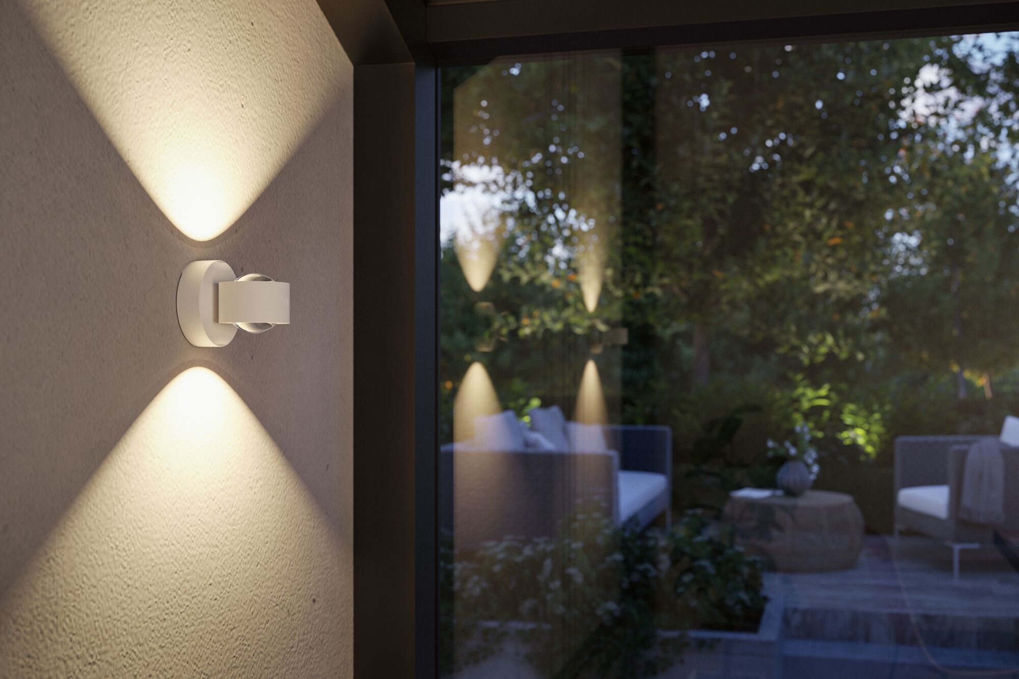 Paulmann LED Wandleuchte »Zorik dim 2,2W« LED-Modul 2 Stk. Dimmbar