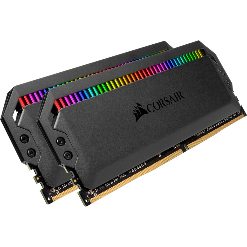 Corsair PC-Arbeitsspeicher »DOMINATOR RGB 16 GB (2 x 8 GB) DDR4 DRAM 3.200 MHz C16«