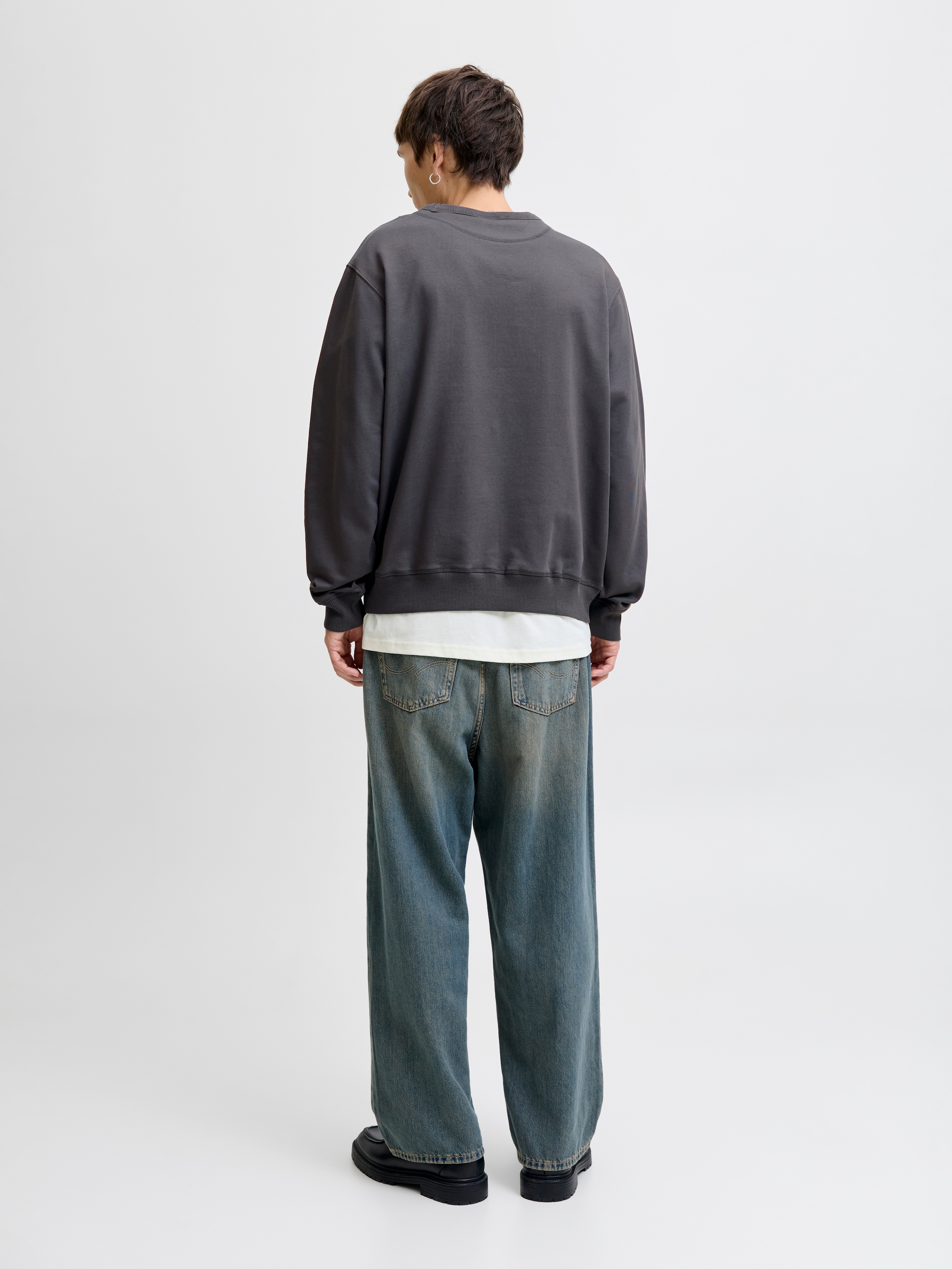 Jack & Jones Sweatshirt »JORNORREBRO EMB SWEAT CREW NOOS«, mit Logo Print
