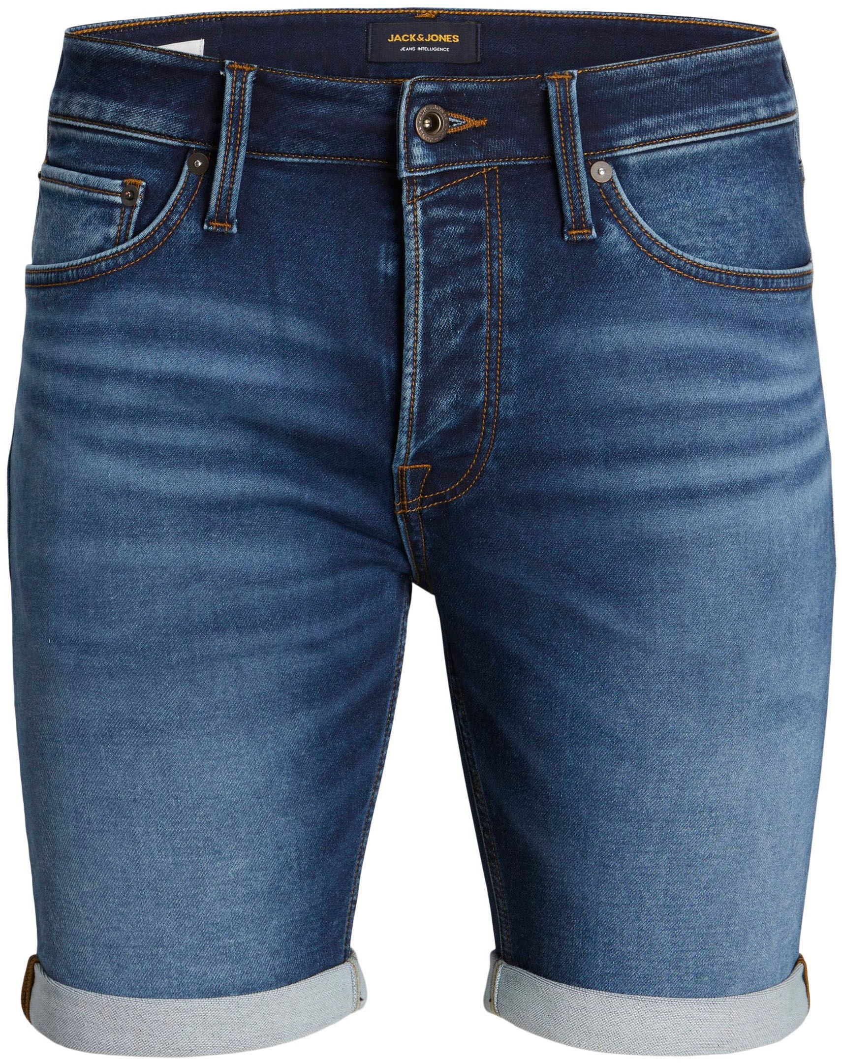 5. Bild von Jack & Jones Jeansshorts »JJIRICK JJICON SHORTS GE 604 I.K SN«, mit Umschlagsaum