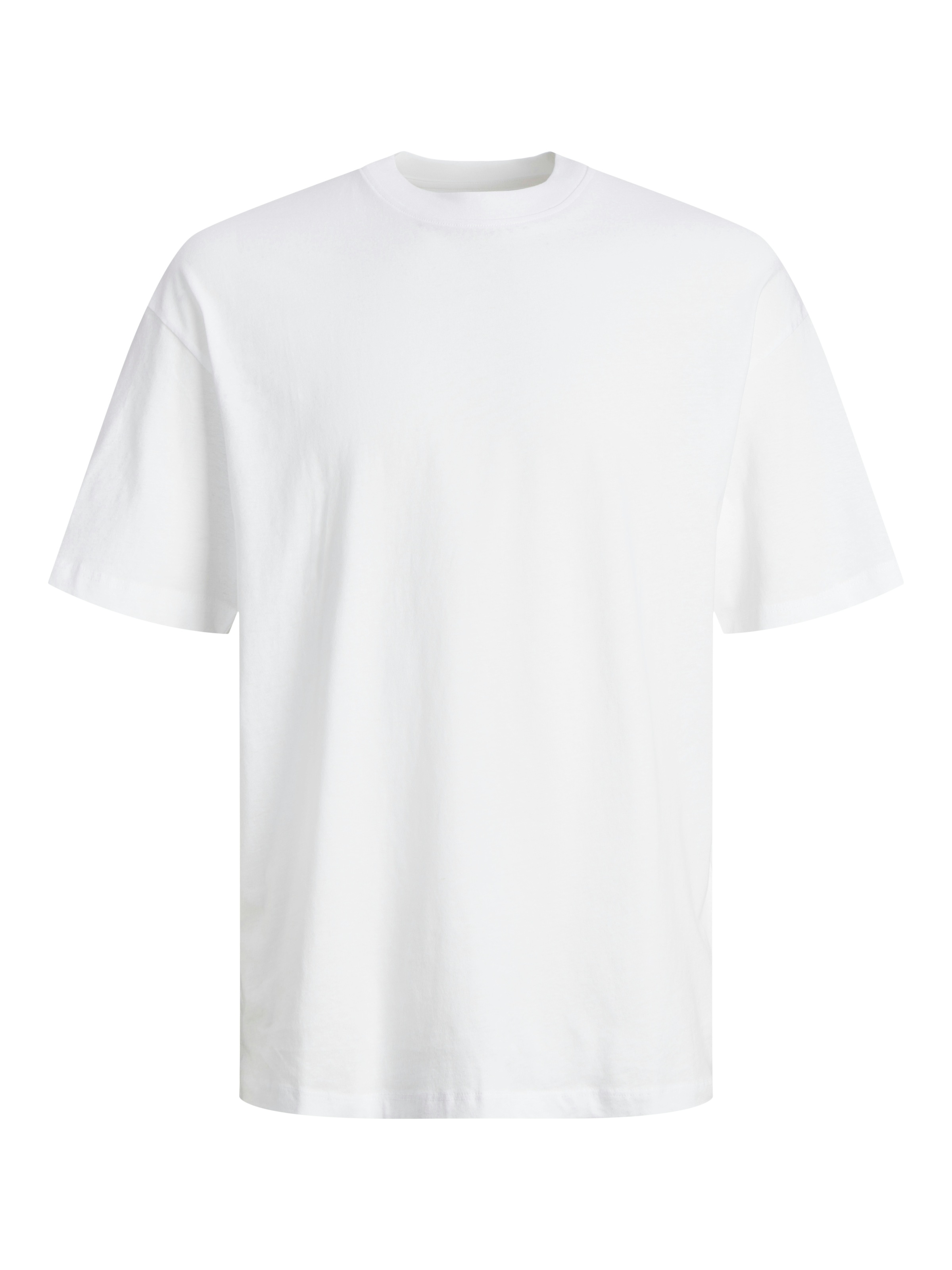 Jack & Jones Kurzarmshirt »JJHUGO LOOSE TEE SS CREW NECK 5PK MP«, (Packung, 5 tlg.)