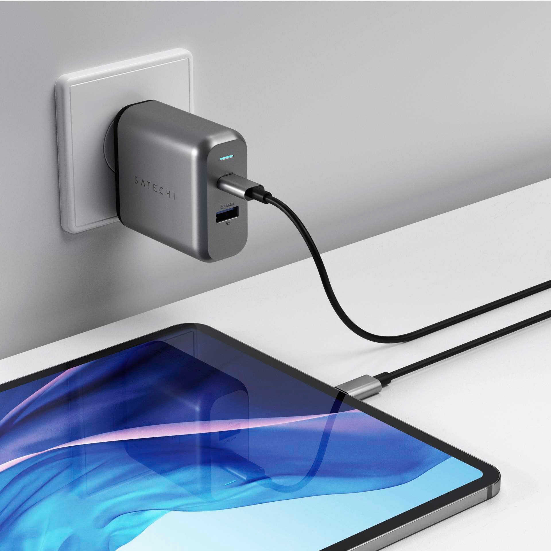 Satechi USB-Ladegerät »30W Dual Port Wall Charger«