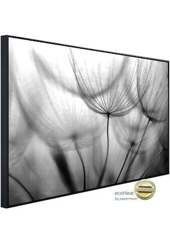 Papermoon Infrarotheizung »Blumen Schwarz & Weiß«, sehr angenehme Strahlungswärme kaufen