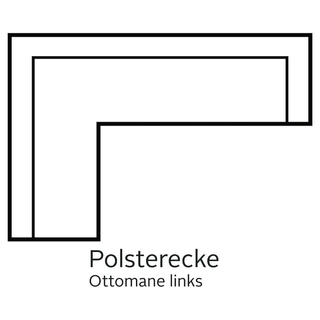 TRENDMANUFAKTUR Ecksofa