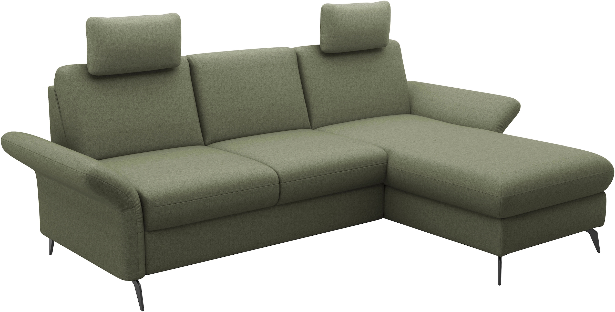 Home affaire Ecksofa »Rochelle«, optional: Armteilverstellung, klappbar, Bettkasen