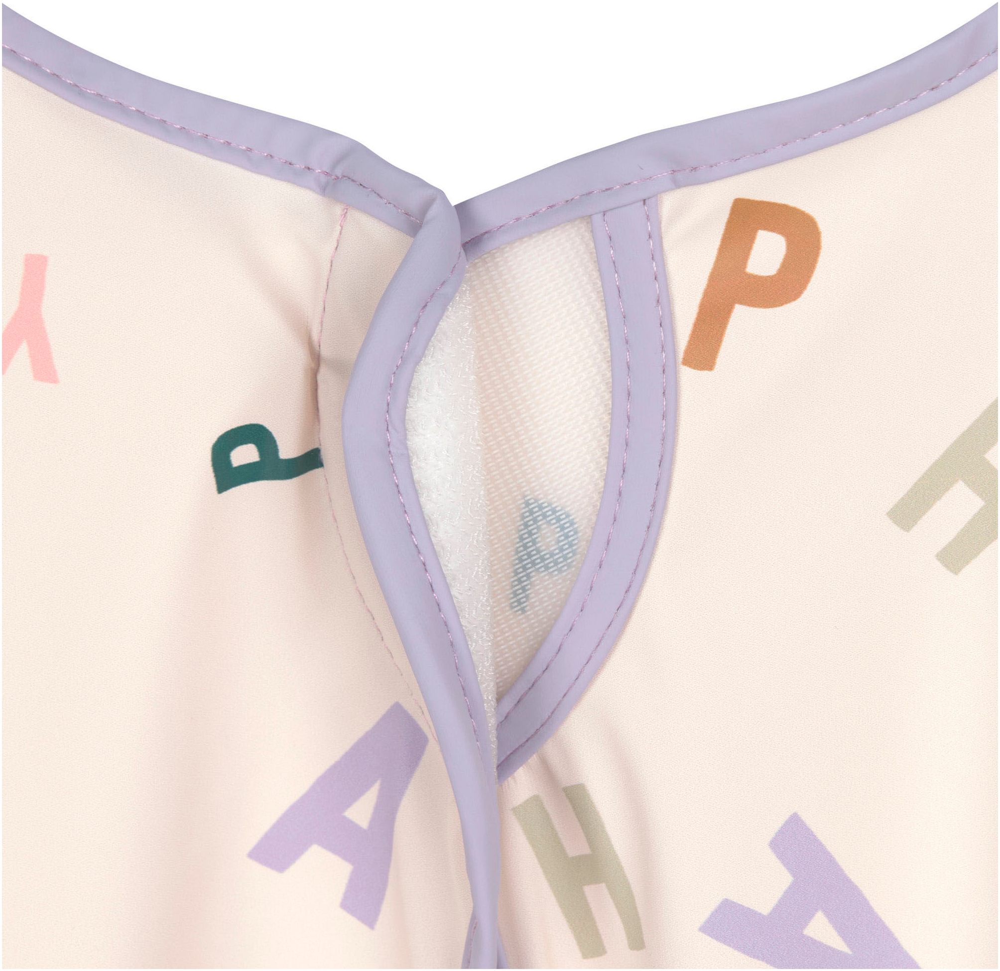 LÄSSIG Malschürze »Happy Fruits, pastel lilac«, GOTS made with organic materials, zertifiziert durch BCS 27262