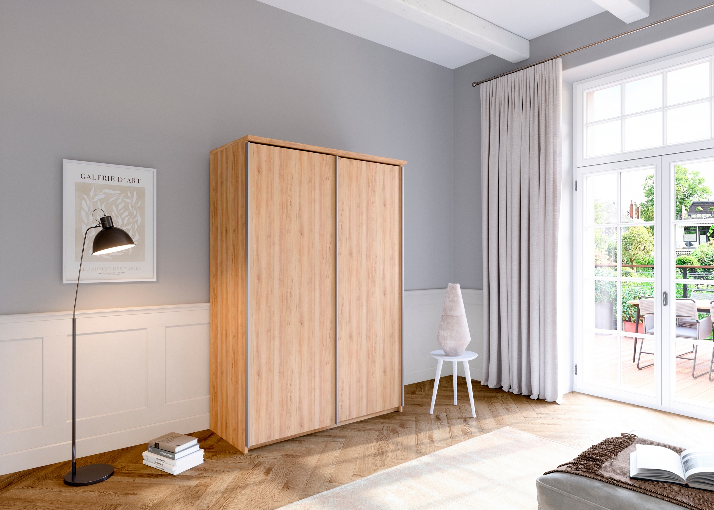 Schwebetürenschrank 