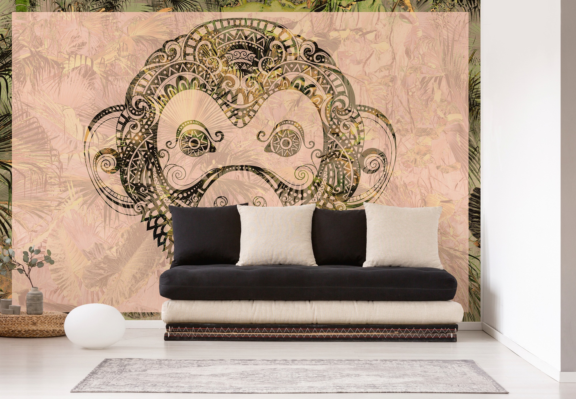 Architects Paper Fototapete »Atelier 47 Monkey Pattern 1« orientalisch glat günstig online kaufen