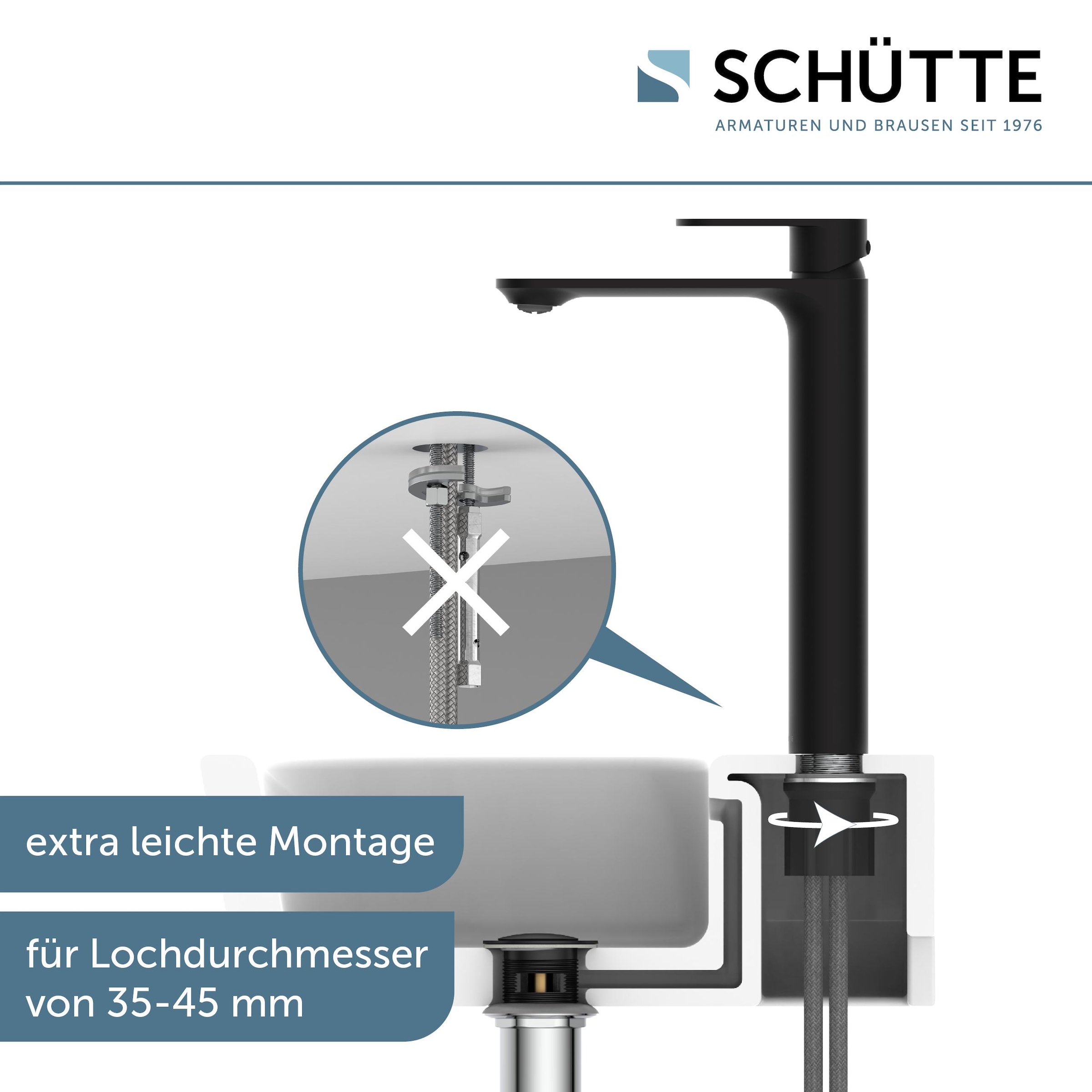 Schütte Waschtischarmatur »MONTANA«