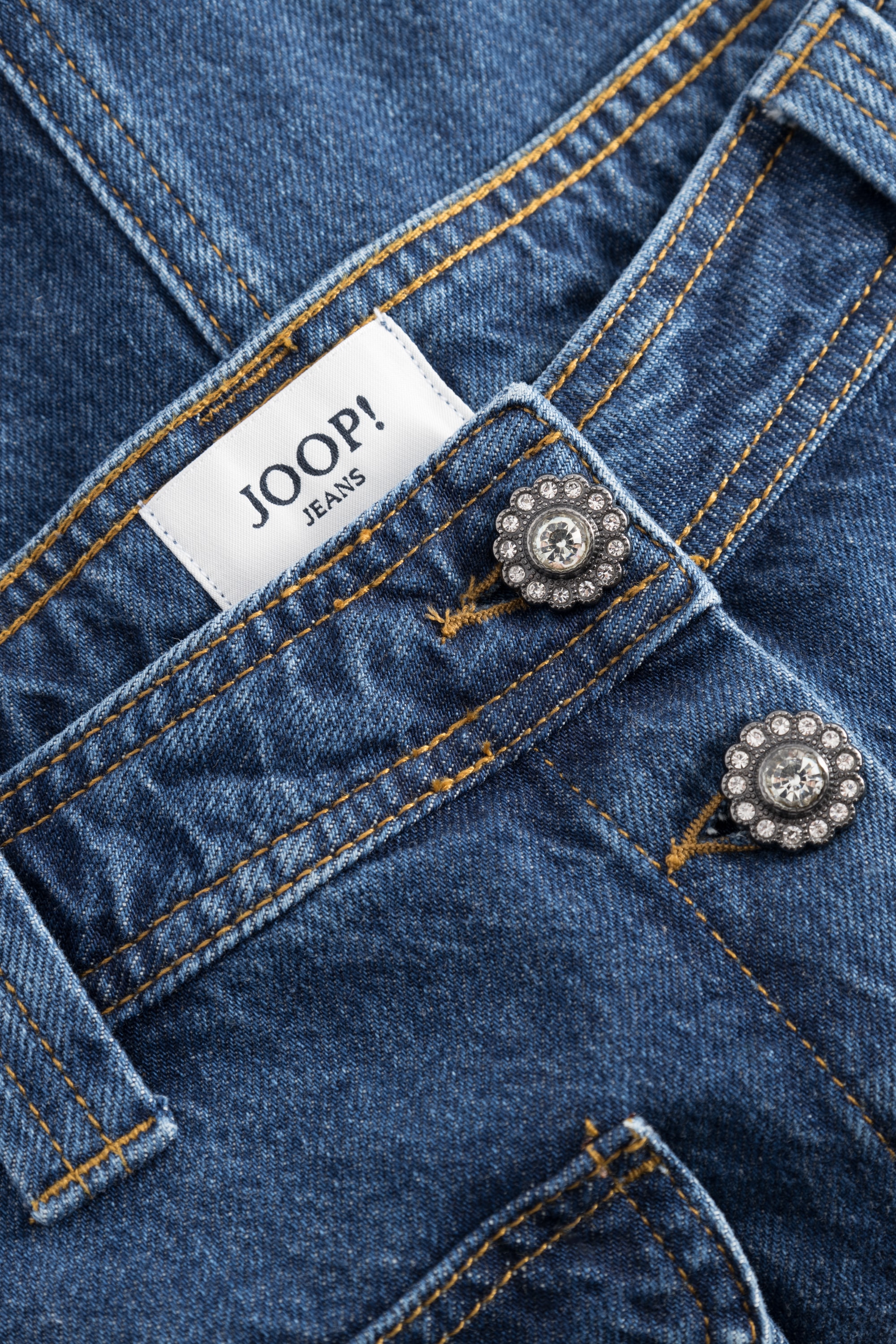 Joop Jeans Jeansrock »Rosa« mit Schmuckknöpfen