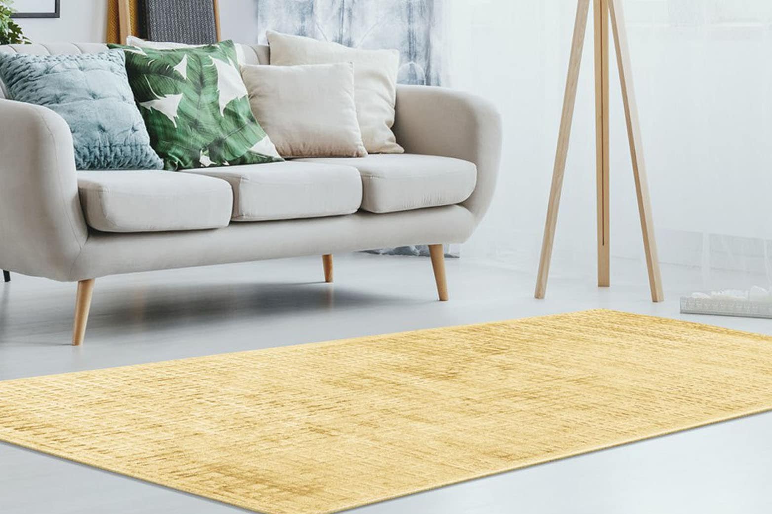 Padiro Teppich »Karma 125« rechteckig 8 mm Höhe Handgewebter Teppich mit 3D-Design, weiche Haptik, pflegeleicht