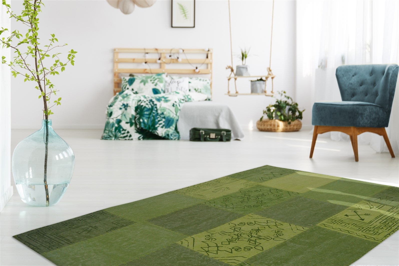 Kayoom Teppich »Lyrical 210«, rechteckig, 13 mm Höhe, Handgefertigt, hochwertig verarbeitetes Unikat im Antik-Design