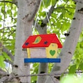 Windhager Vogelhaus »Woodpecker«, Bausatz inkl. Farbset zum Bemalen