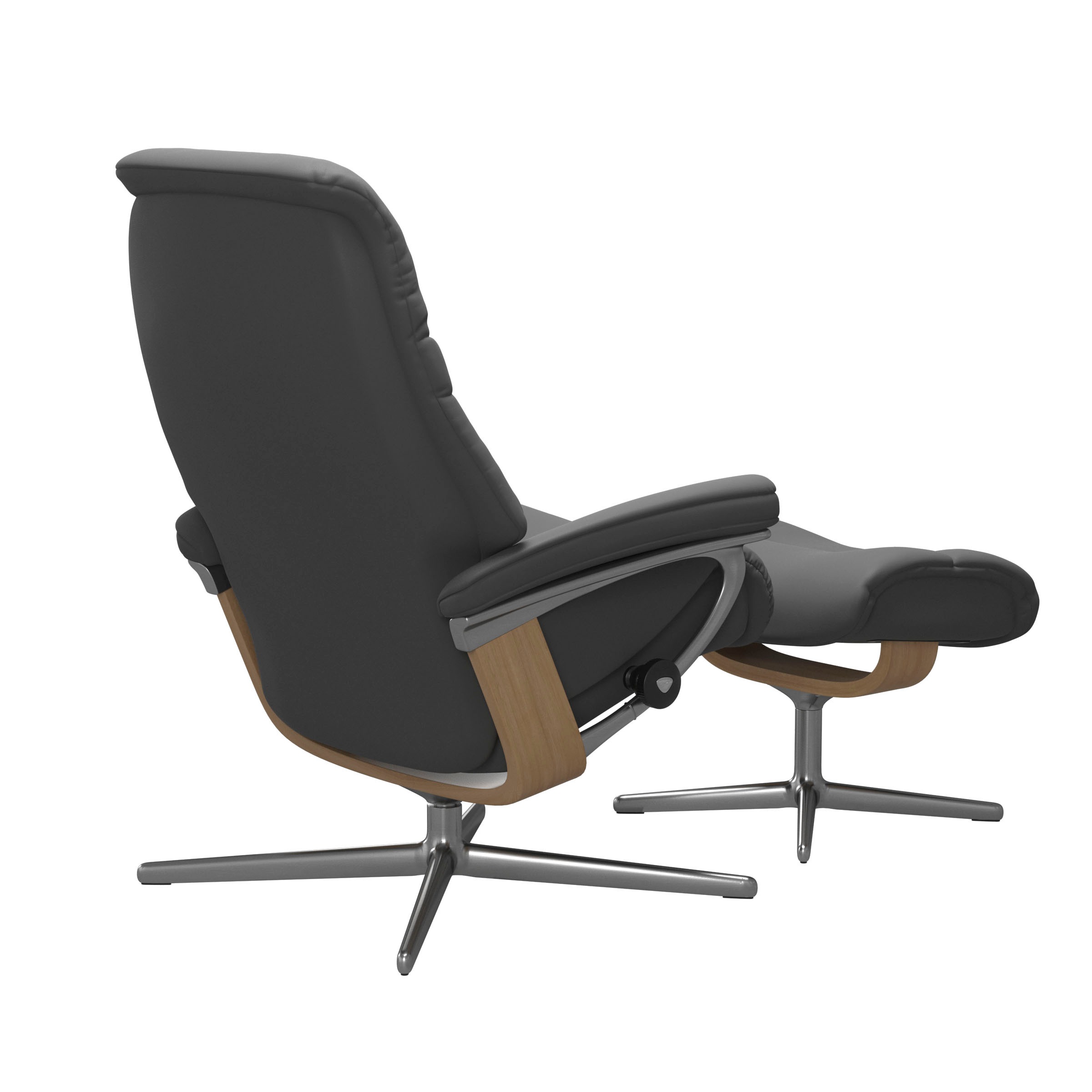 Stressless® Relaxsessel »Sunrise«, mit Cross Base, Größe S, M & L, Holzakzent Eiche