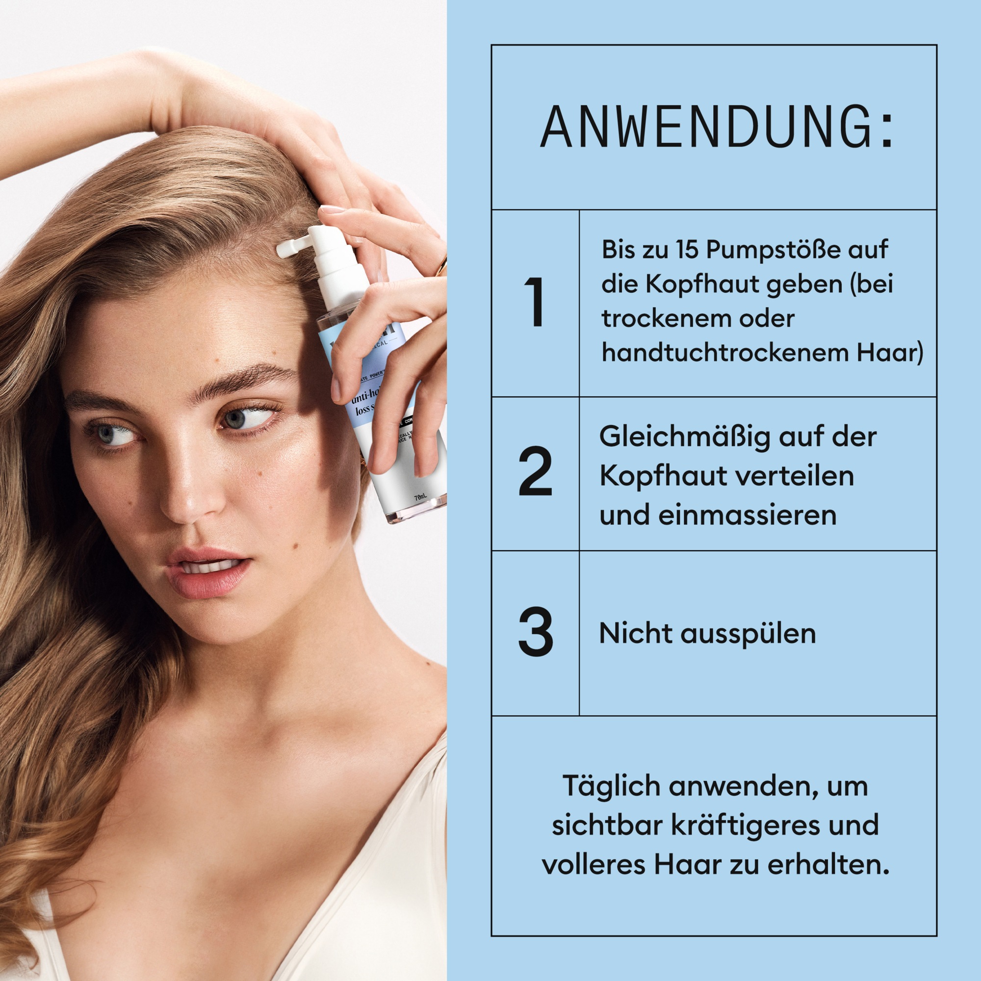 Nioxin Kopfhaut-Pflegeserum »Anti-Hair Loss Serum« Effektiv gegen Haarausfall, Wirkung klinisch nachgewiesen