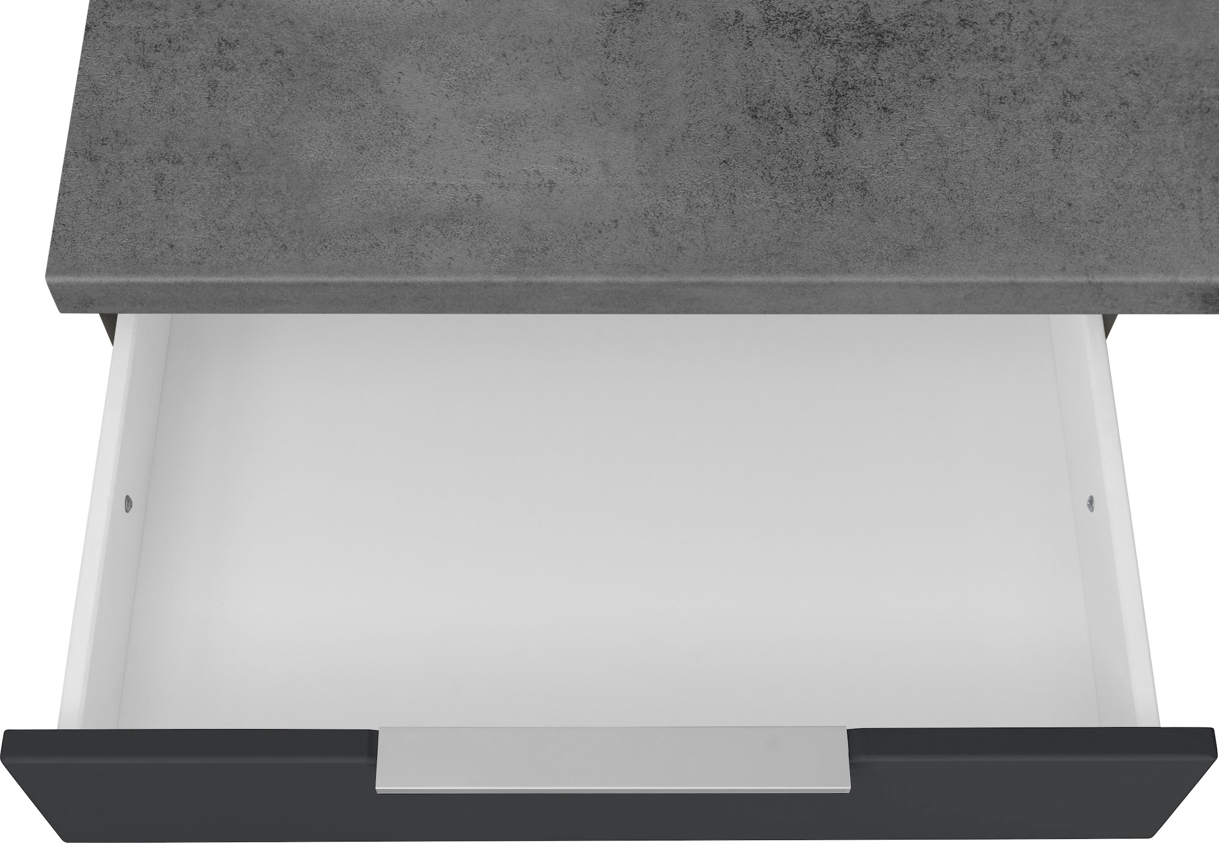 KOCHSTATION Winkelküche »KS-Luhe«, Stellbreite 240x270 cm, wahlweise mit oder ohne E-Geräten, MDF-Fronten
