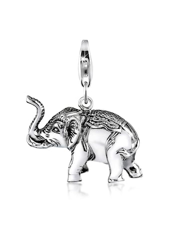 Nenalina Charm-Einhänger »Anhänger Elefant Groß Tier Reise 925 Silber« kaufen