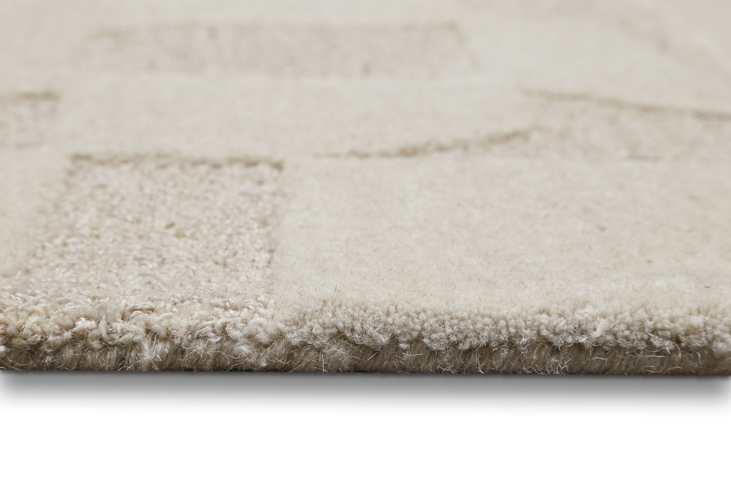 Wecon home Teppich »Ocean State«, rechteckig, 10 mm Höhe, handgefertigt, gemustert, pflegeleicht, Wolle, Wohnzimmer, Esszimmer