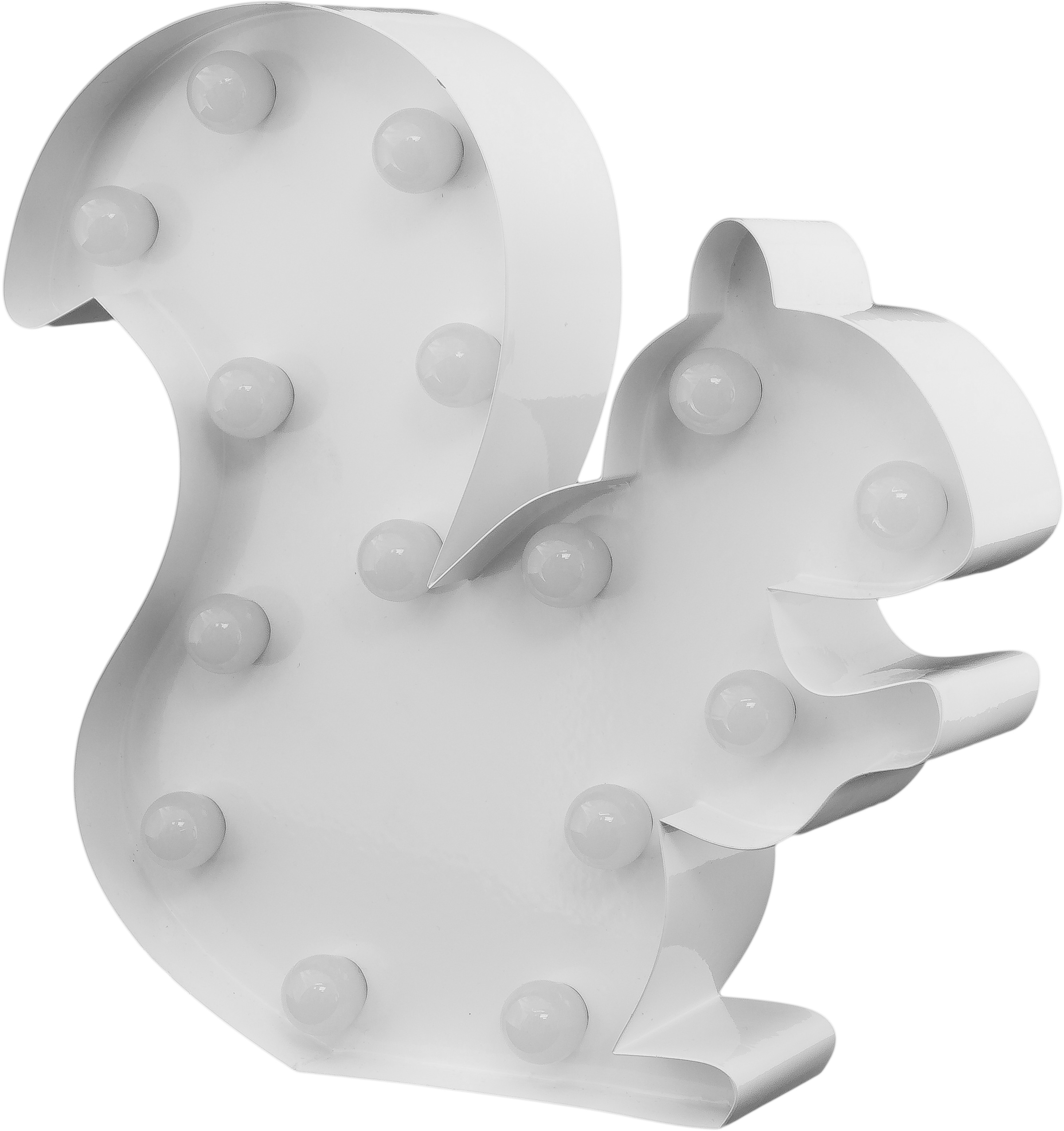 MARQUEE LIGHTS LED Dekolicht »Squirrel« LED-Modul 1 Stk. Warmweiß Wandlampe günstig online kaufen