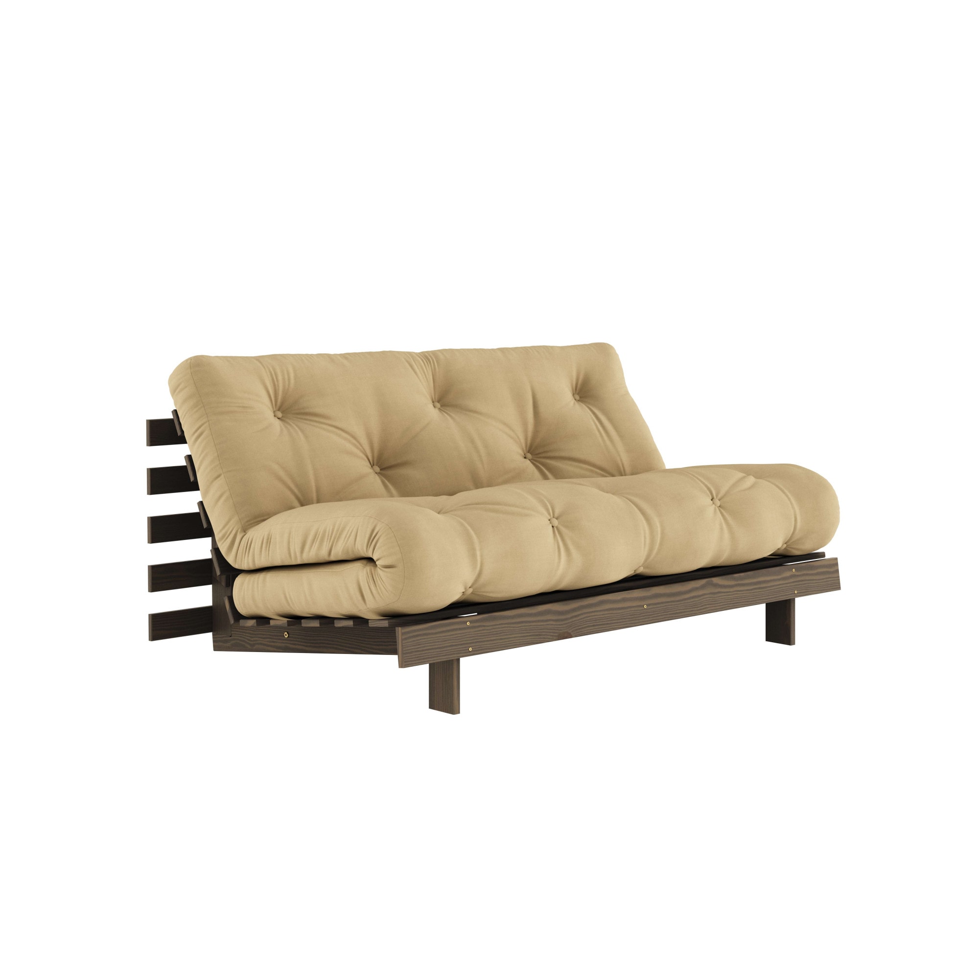 Karup Design Daybett »Roots Schlafsofa, Gästebett, Sofa inkl. Futonmatratze«, Liegefläche 90/140/160 x200 cm, FSC® zertifizierte Kiefer